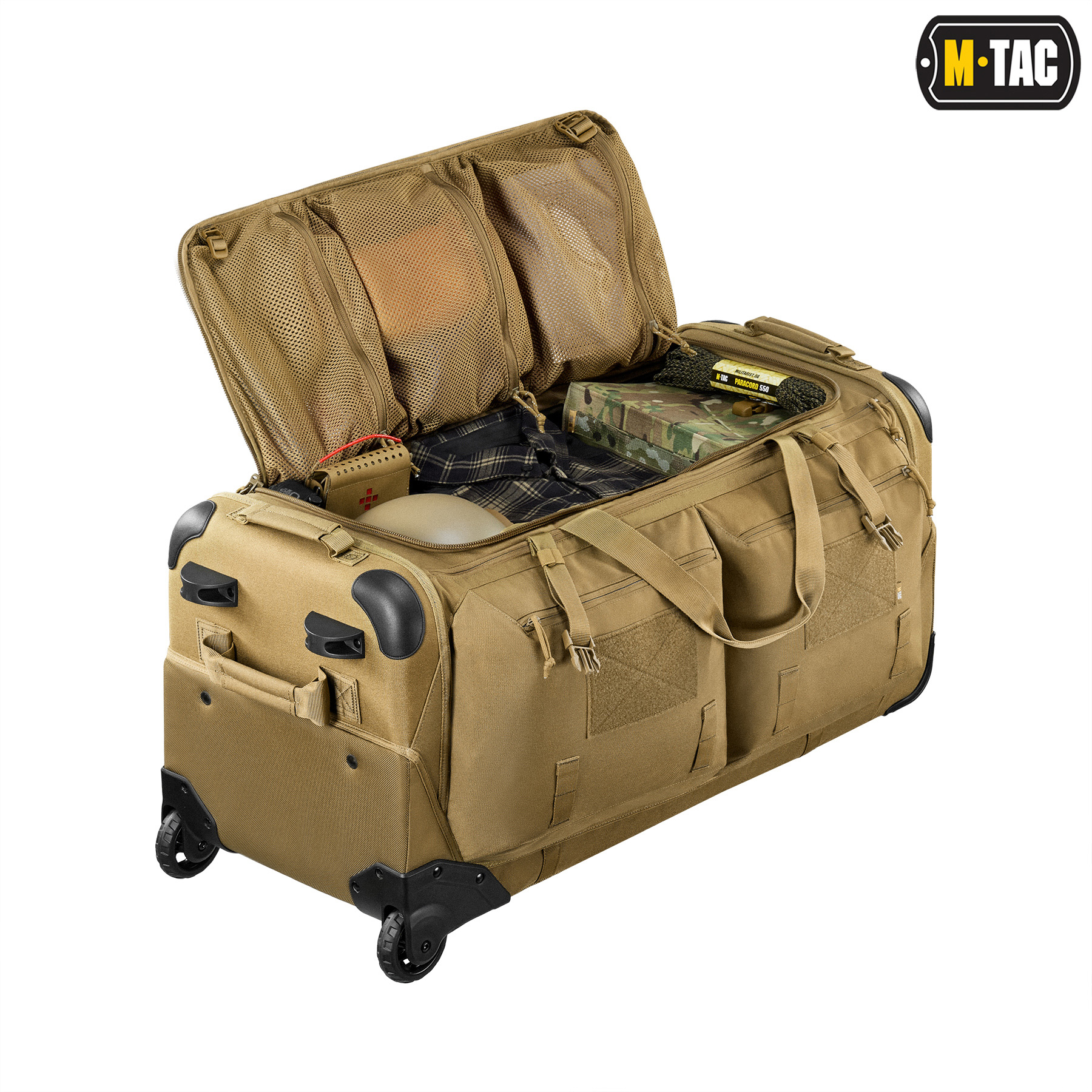 M-Tac сумка транспортна 120л Coyote M-Tac сумка транспортна 120л Coyote - Зображення 8