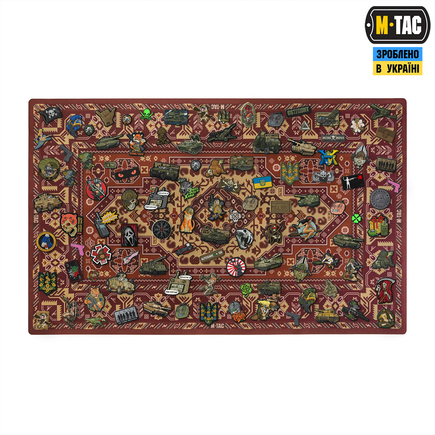 M-Tac панель для нашивок Килим 845x1350 Full Color M-Tac панель для нашивок Килим 845x1350 Full Color