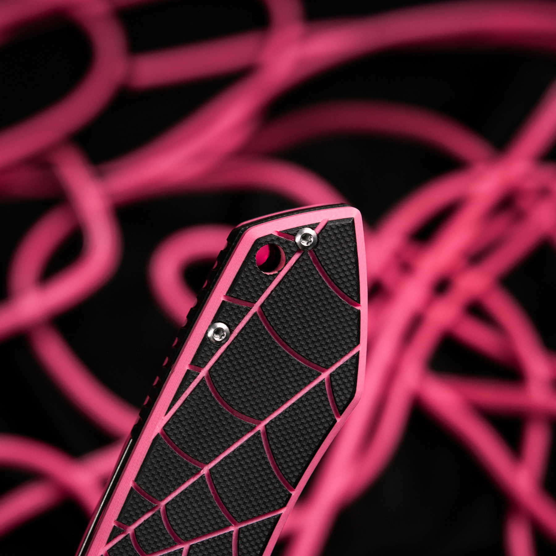 M-Tac ніж складний Type 12 Spider Web Black/Pink/Steel M-Tac ніж складний Type 12 Spider Web Black/Pink/Steel - Зображення 18