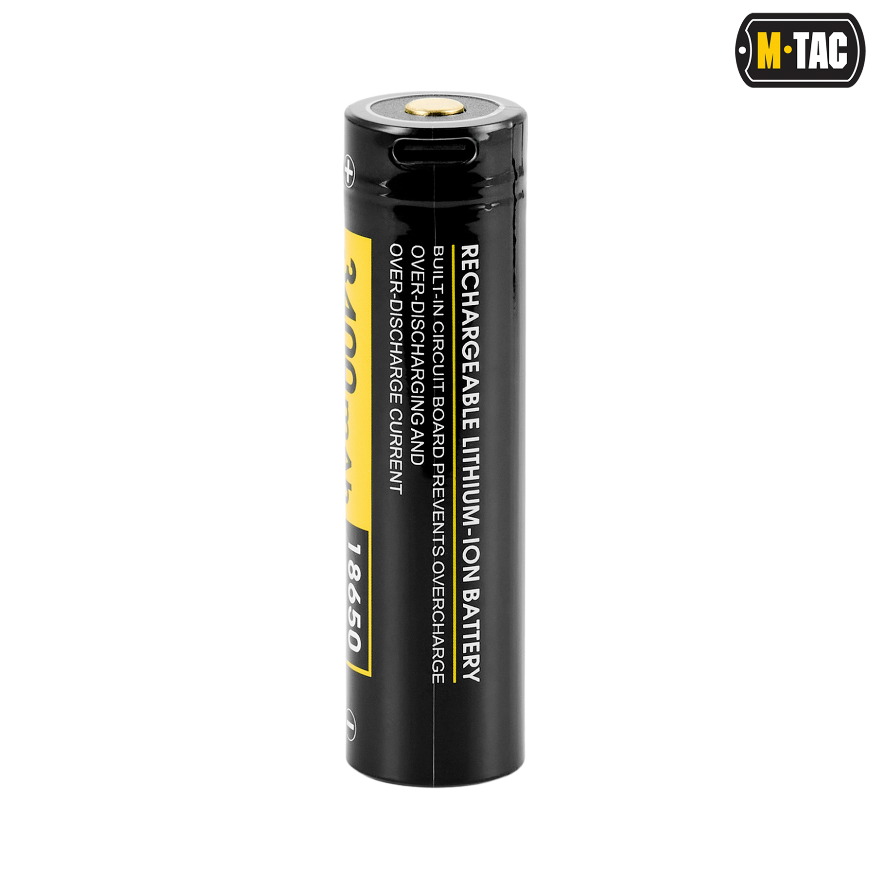M-Tac акамулятор 18650 3400 mah USB RC34 M-Tac акамулятор 18650 3400 mah USB RC34 — изображение 2