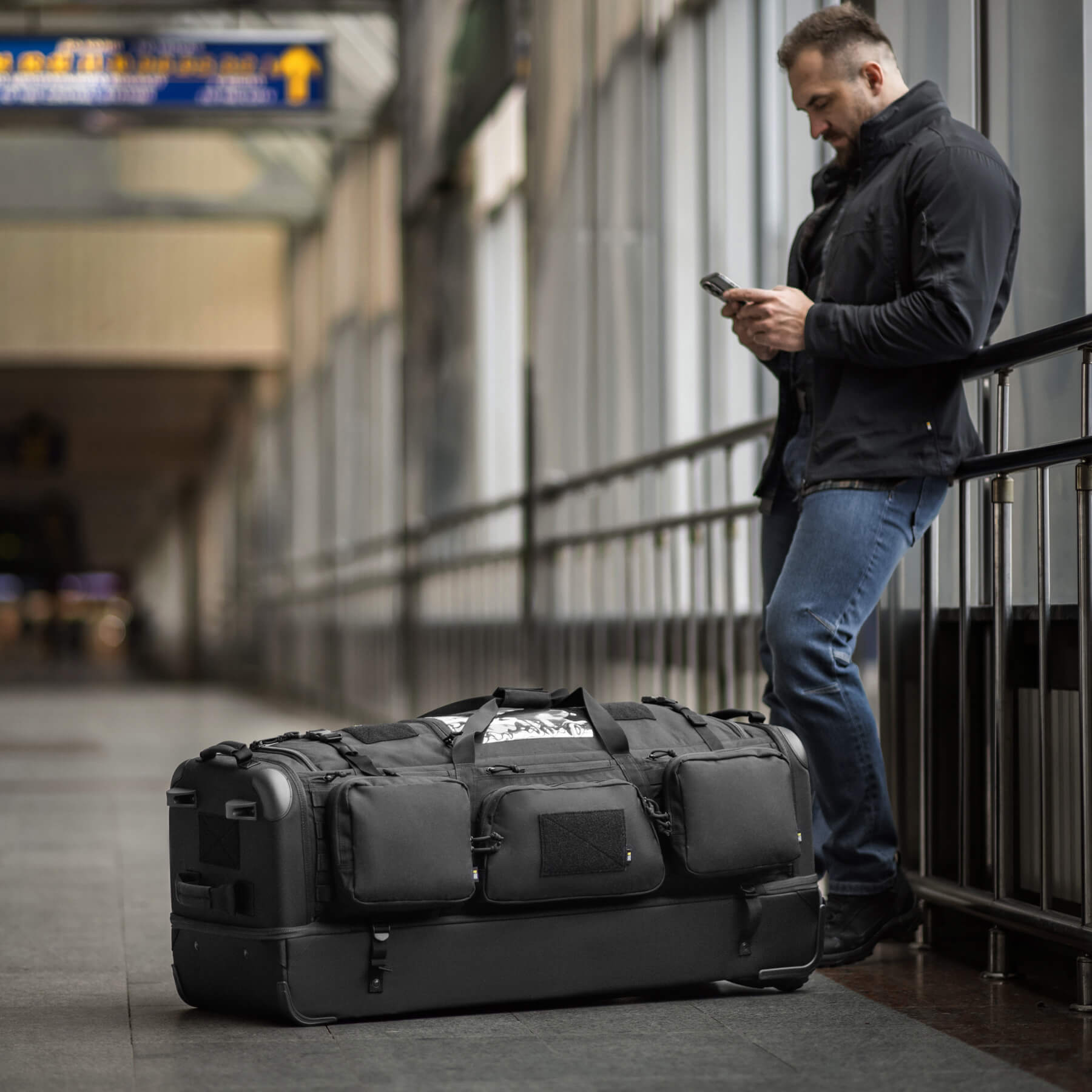 M-Tac сумка транспортна 185л Black M-Tac сумка транспортна 185л Black - Зображення 32