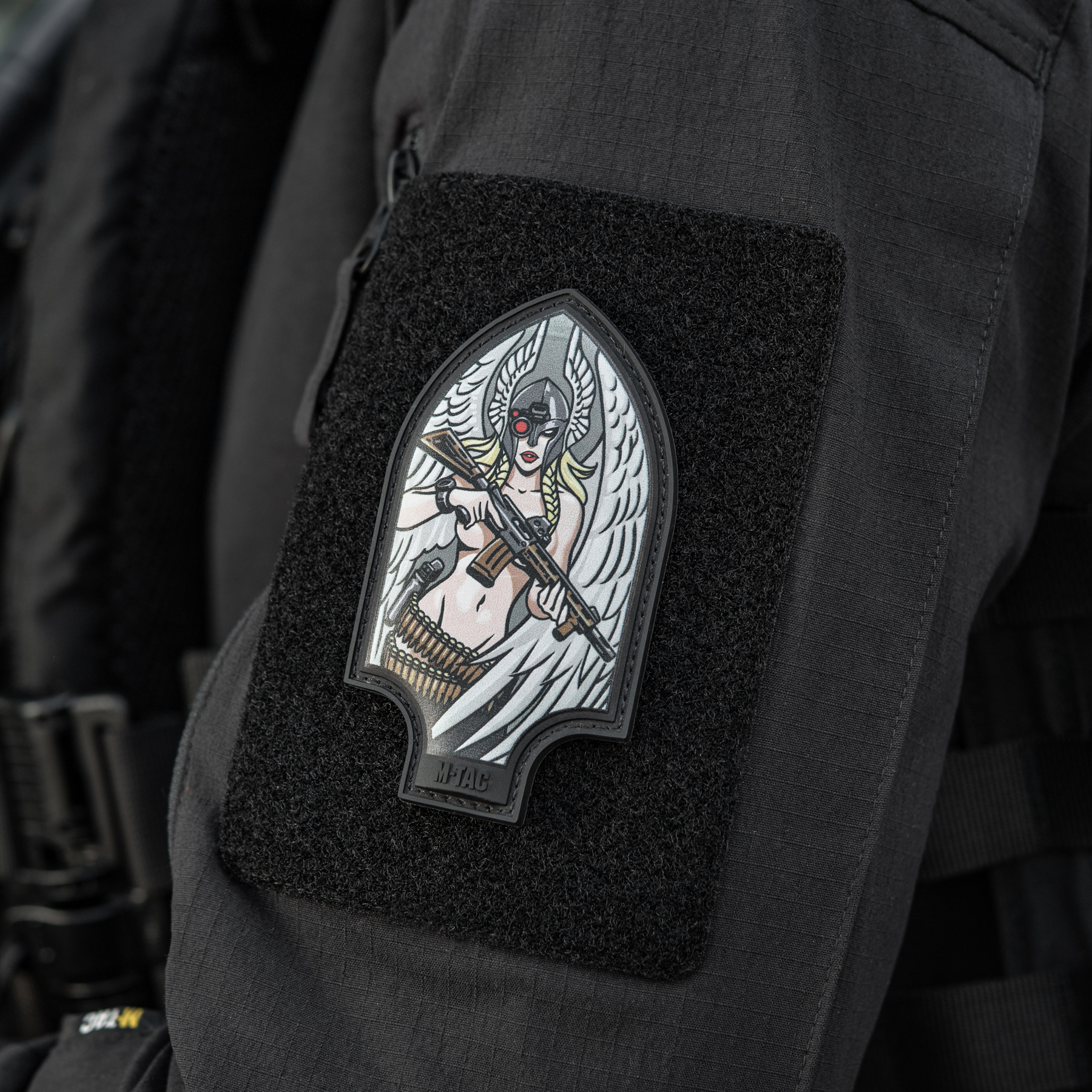 M-Tac нашивка Піка Валькірія PVC Black M-Tac нашивка Піка Валькірія PVC Black - Зображення 8