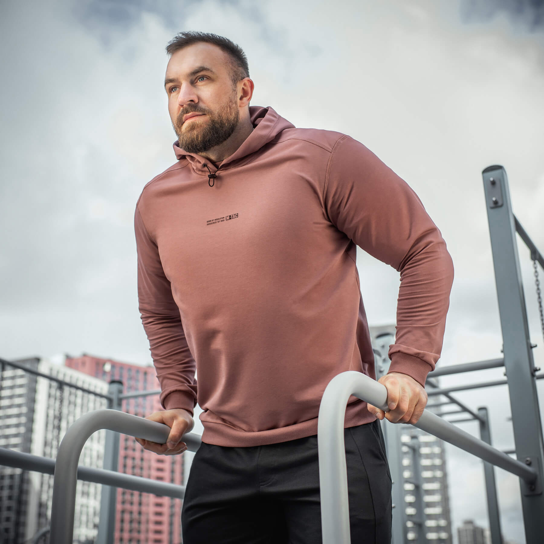 M-Tac кофта Hoodie Born by Revolution Ash Rose M-Tac кофта Hoodie Born by Revolution Ash Rose - Зображення 18