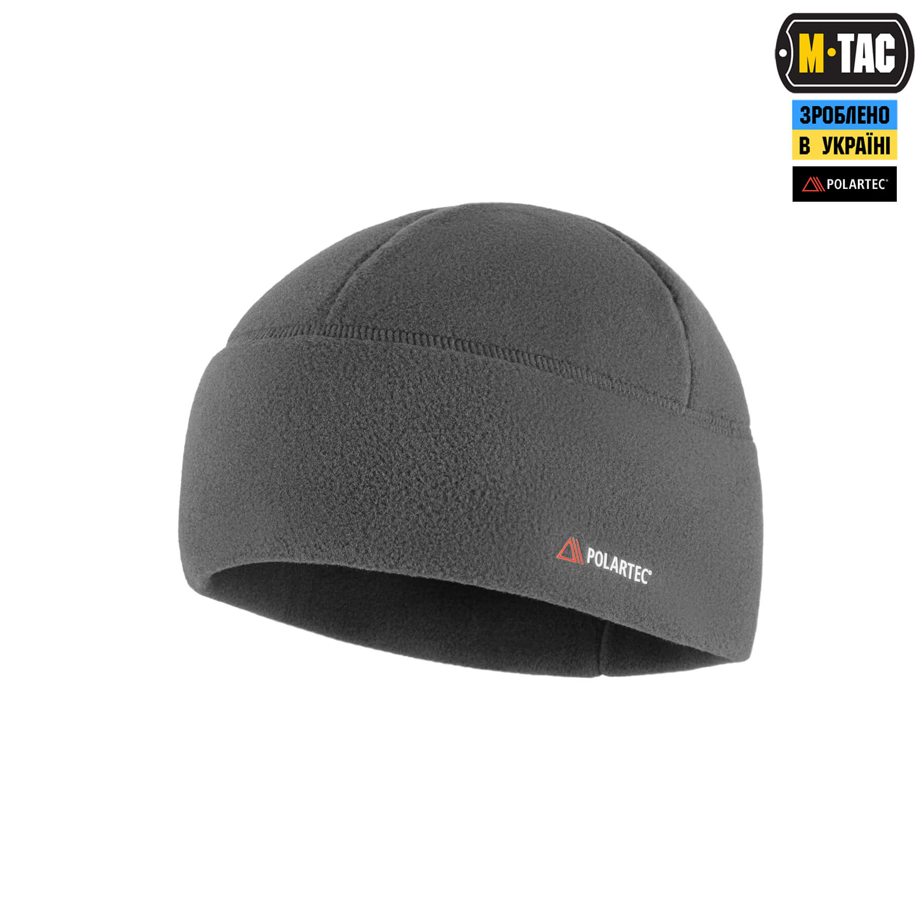 M-Tac шапка Watch Cap Polartec Cold Weather Dark Grey M-Tac шапка Watch Cap Polartec Cold Weather Dark Grey - Зображення 4