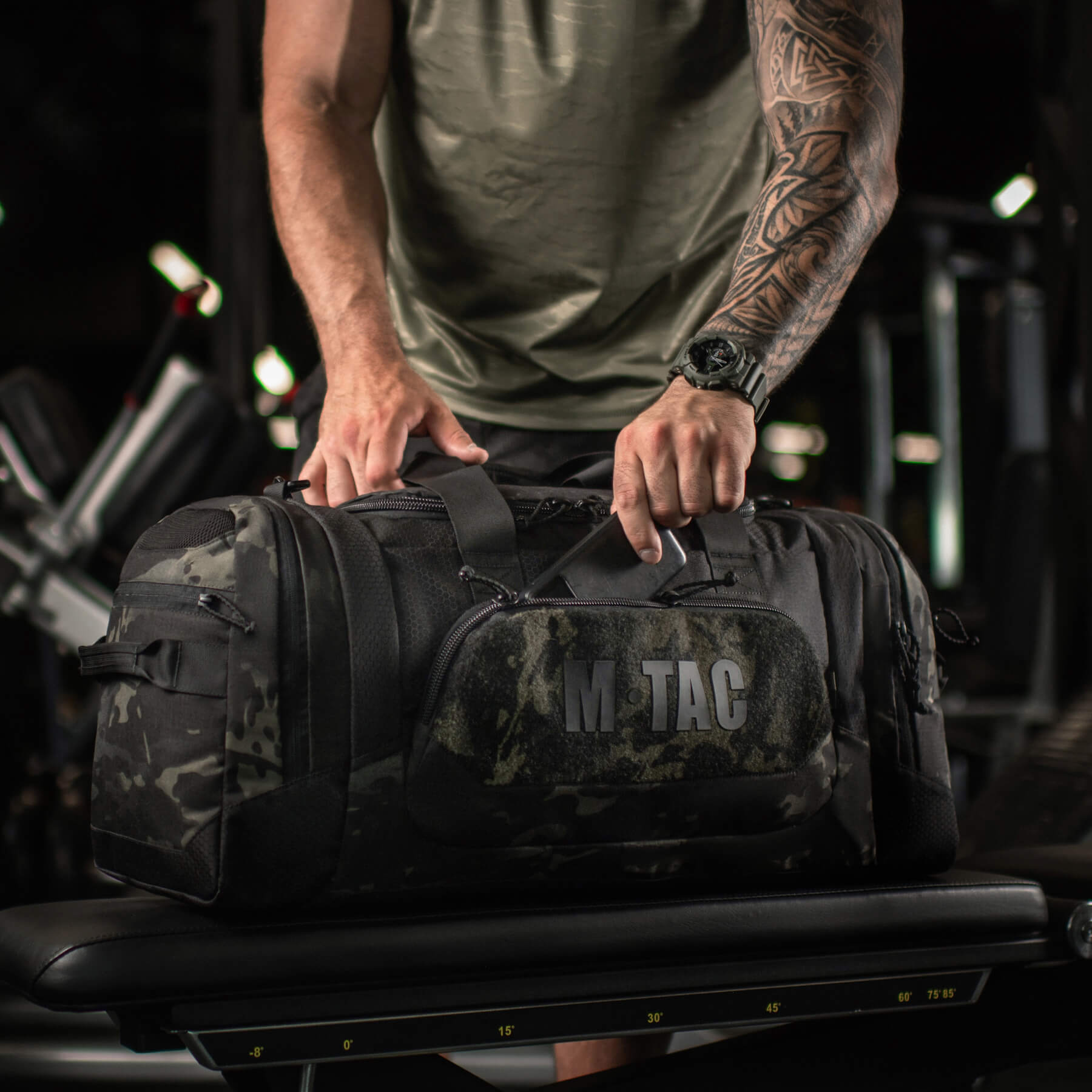 M-Tac сумка-баул Sport 45л Elite Multicam Black M-Tac сумка-баул Sport 45л Elite Multicam Black - Зображення 39