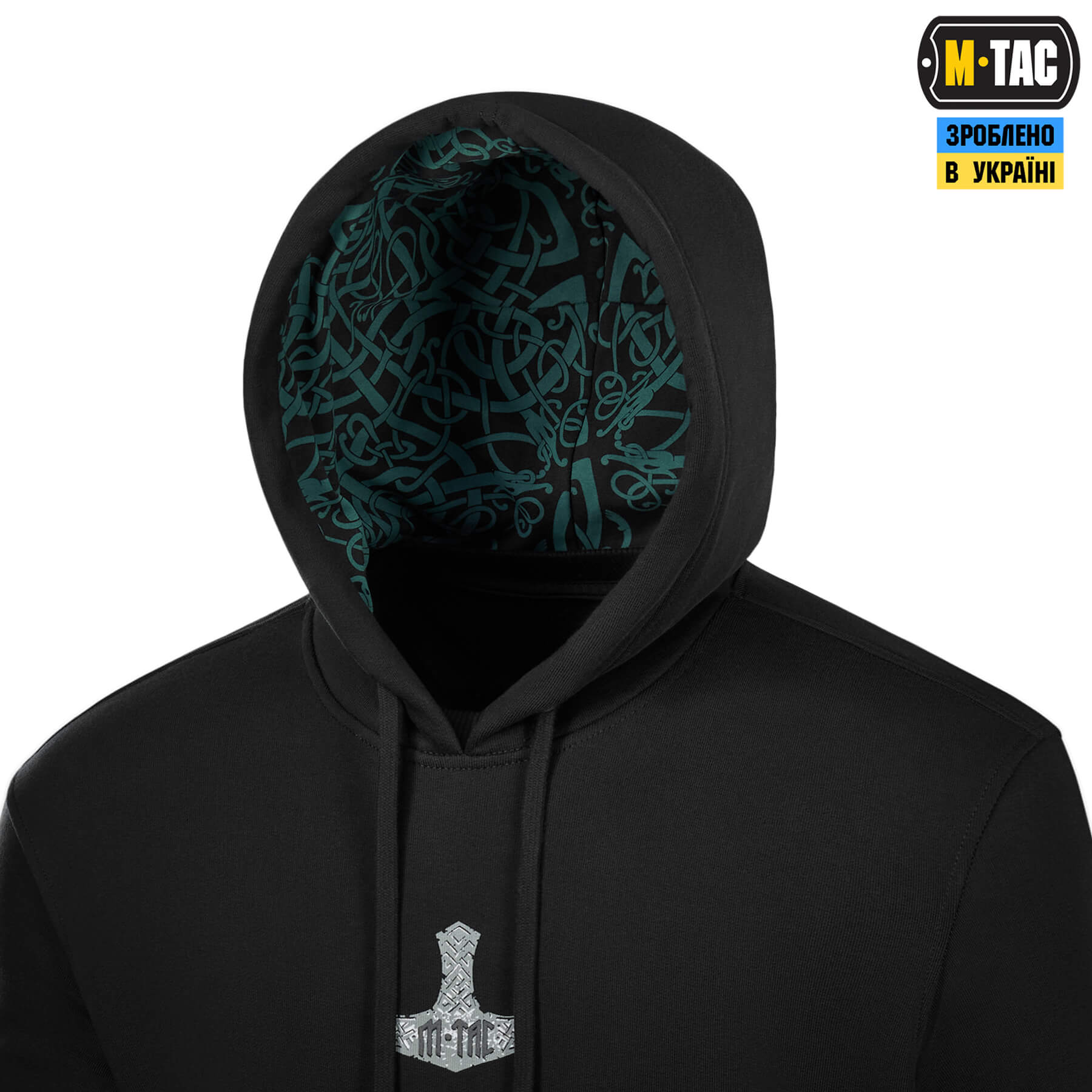 M-Tac кофта Hoodie Ragnarok Cotton Hard Black M-Tac кофта Hoodie Ragnarok Cotton Hard Black — изображение 7