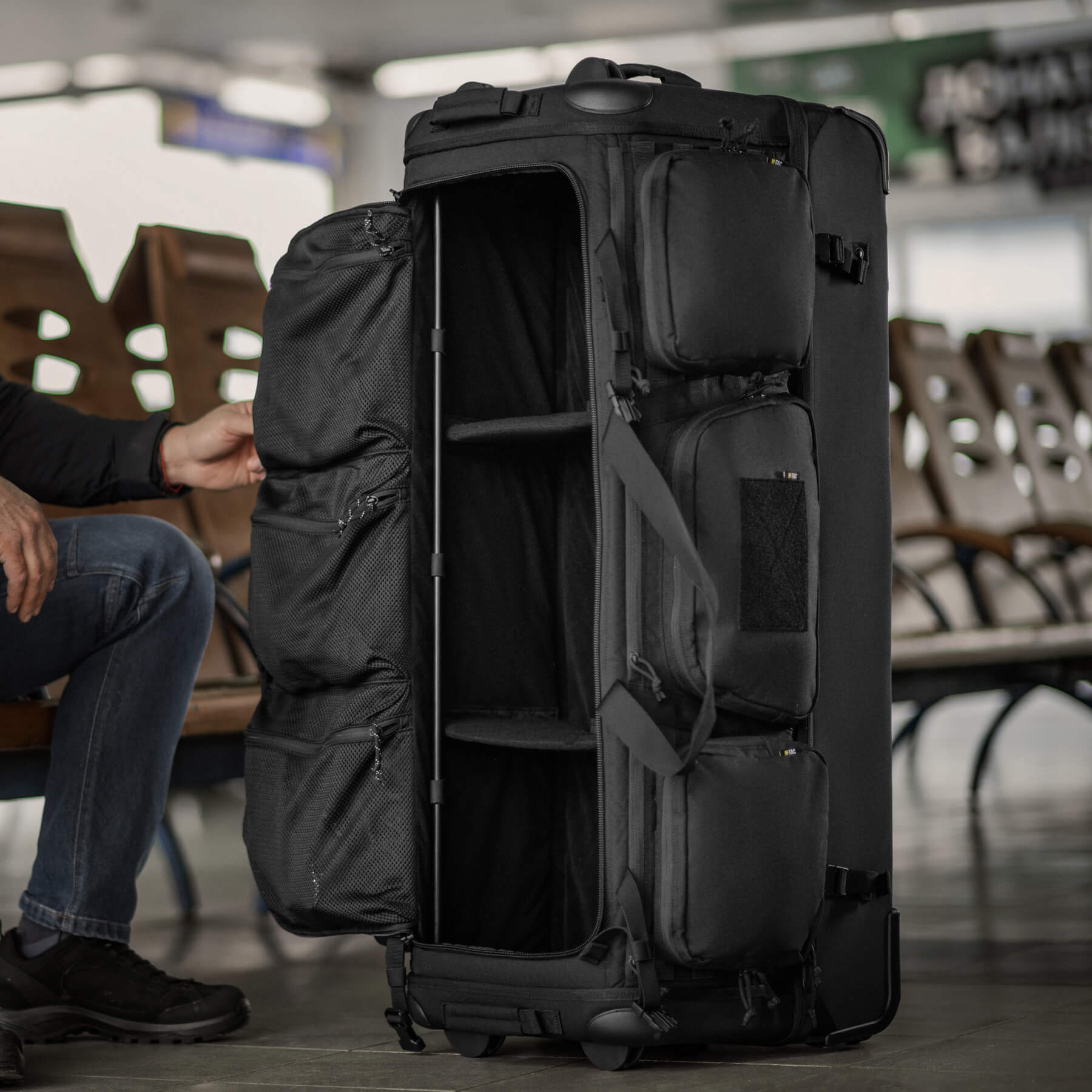 M-Tac сумка транспортна 185л Black M-Tac сумка транспортна 185л Black - Зображення 51