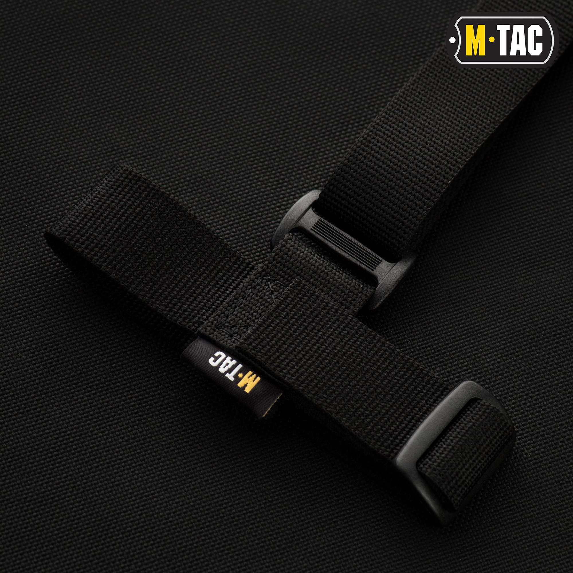M-Tac ремень оружейный трехточечный Black M-Tac ремінь збройовий трьохточковий Black — изображение 4