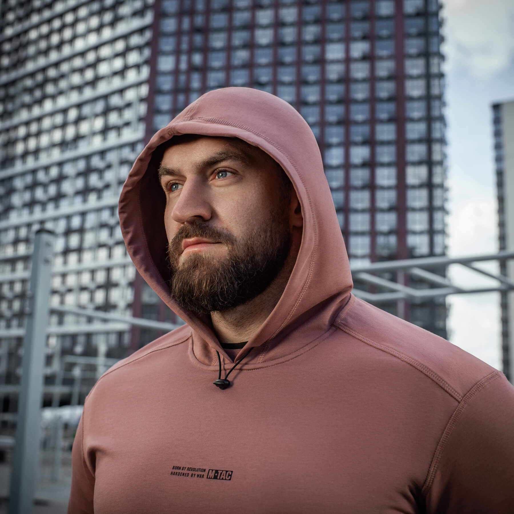 M-Tac кофта Hoodie Born by Revolution Ash Rose M-Tac кофта Hoodie Born by Revolution Ash Rose - Зображення 12
