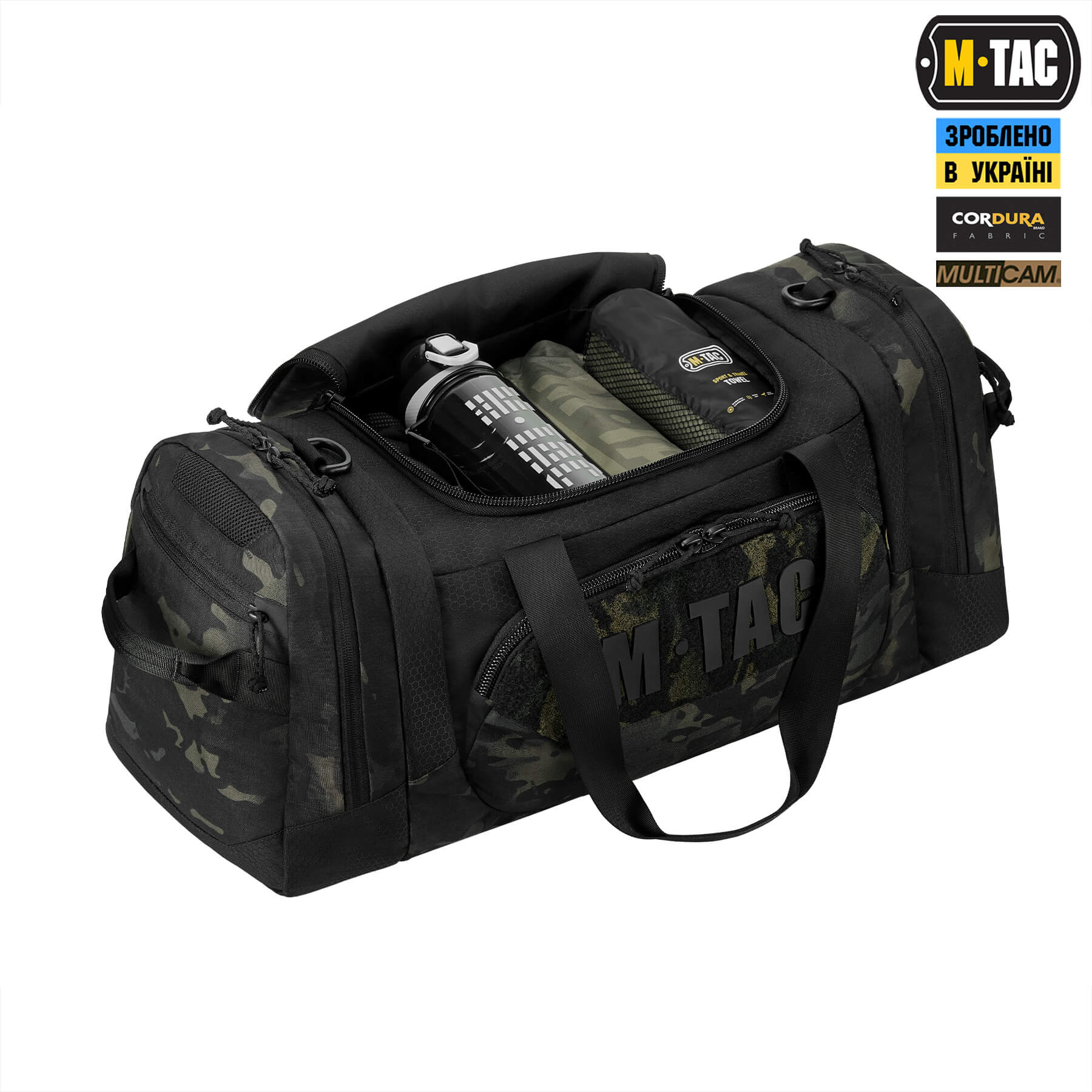 M-Tac сумка-баул Sport 38л Elite Multicam Black M-Tac сумка-баул Sport 38л Elite Multicam Black - Зображення 8