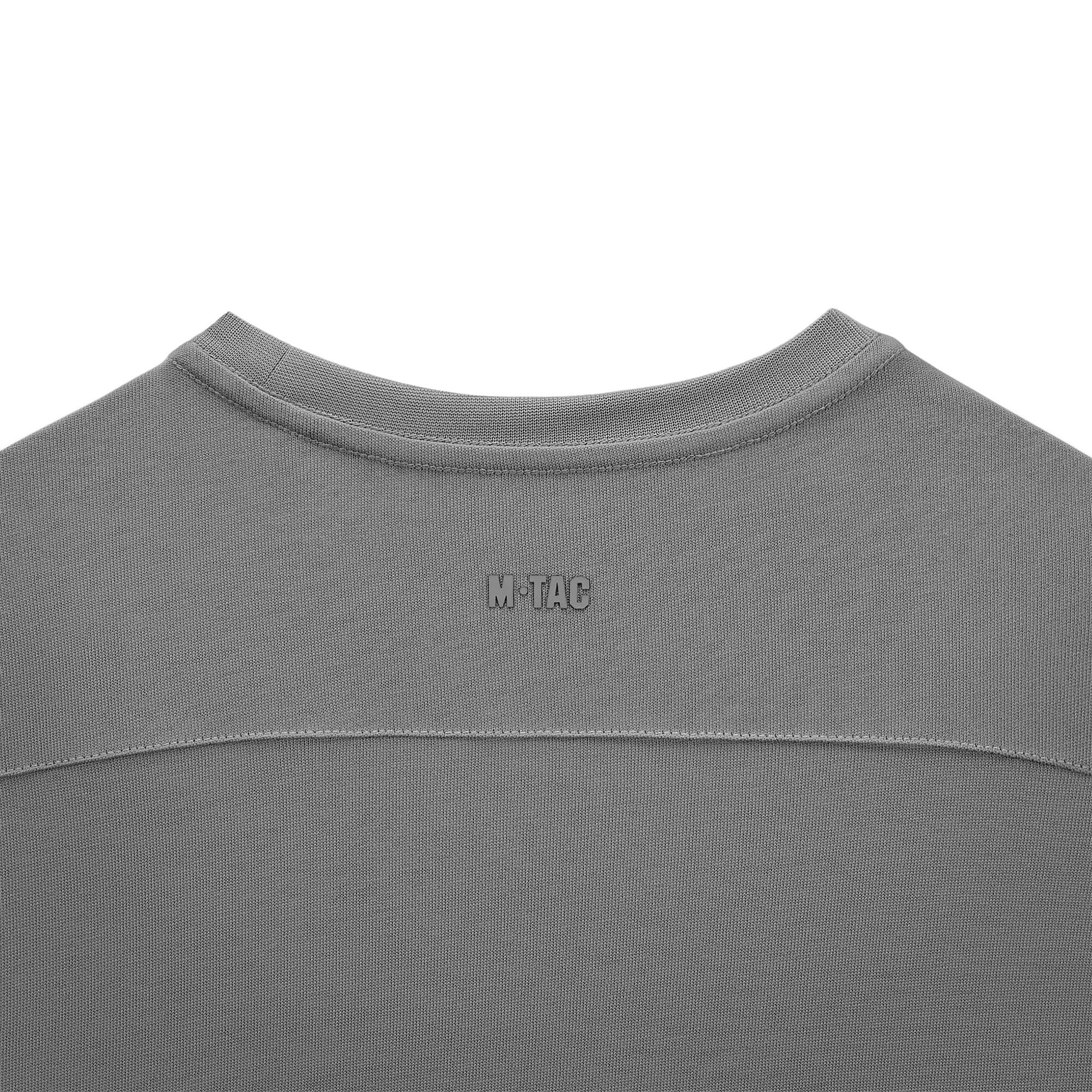 Phantom Project/M-Tac футболка Long Zipper combo Cotton Nylon Light Grey Phantom Project/M-Tac футболка Long Zipper combo Cotton Nylon Light Grey - Зображення 6