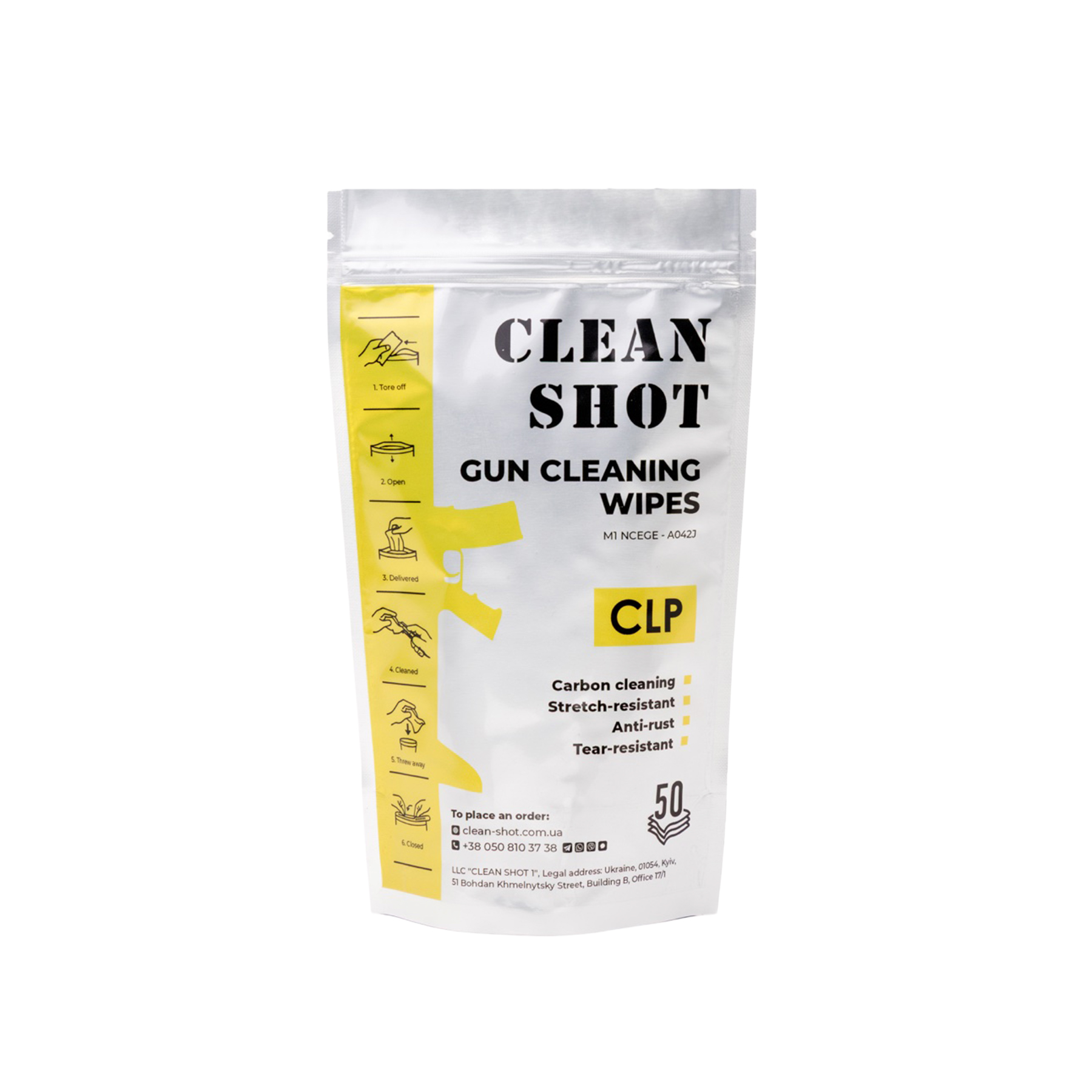CLP серветка Clean Shot (50 шт) CLP серветка Clean Shot (50 шт)