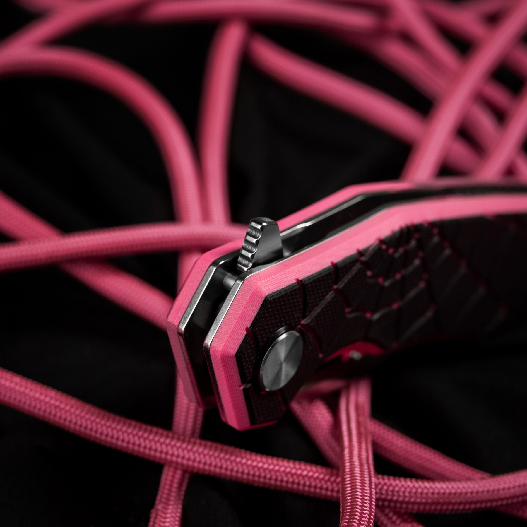 M-Tac ніж складний Type 12 Spider Web Black/Pink/Steel M-Tac ніж складний Type 12 Spider Web Black/Pink/Steel - Зображення 12