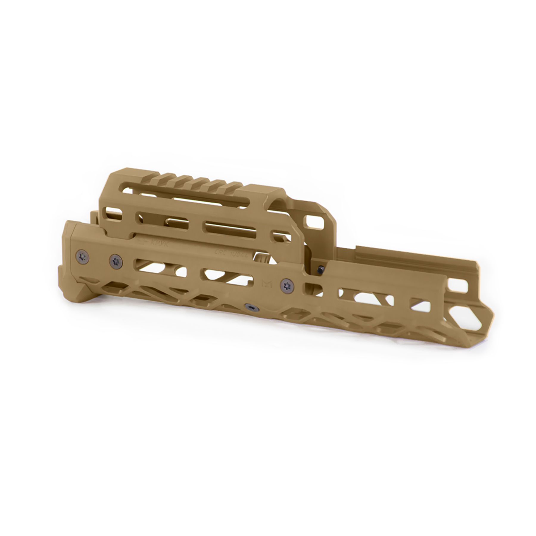 Крук M-Lock цівка для АКС-74У коротка верхні накладка Coyote (1U044A) Крук M-Lock цівка для АКС-74У коротка верхні накладка Coyote (1U044A) — изображение 3