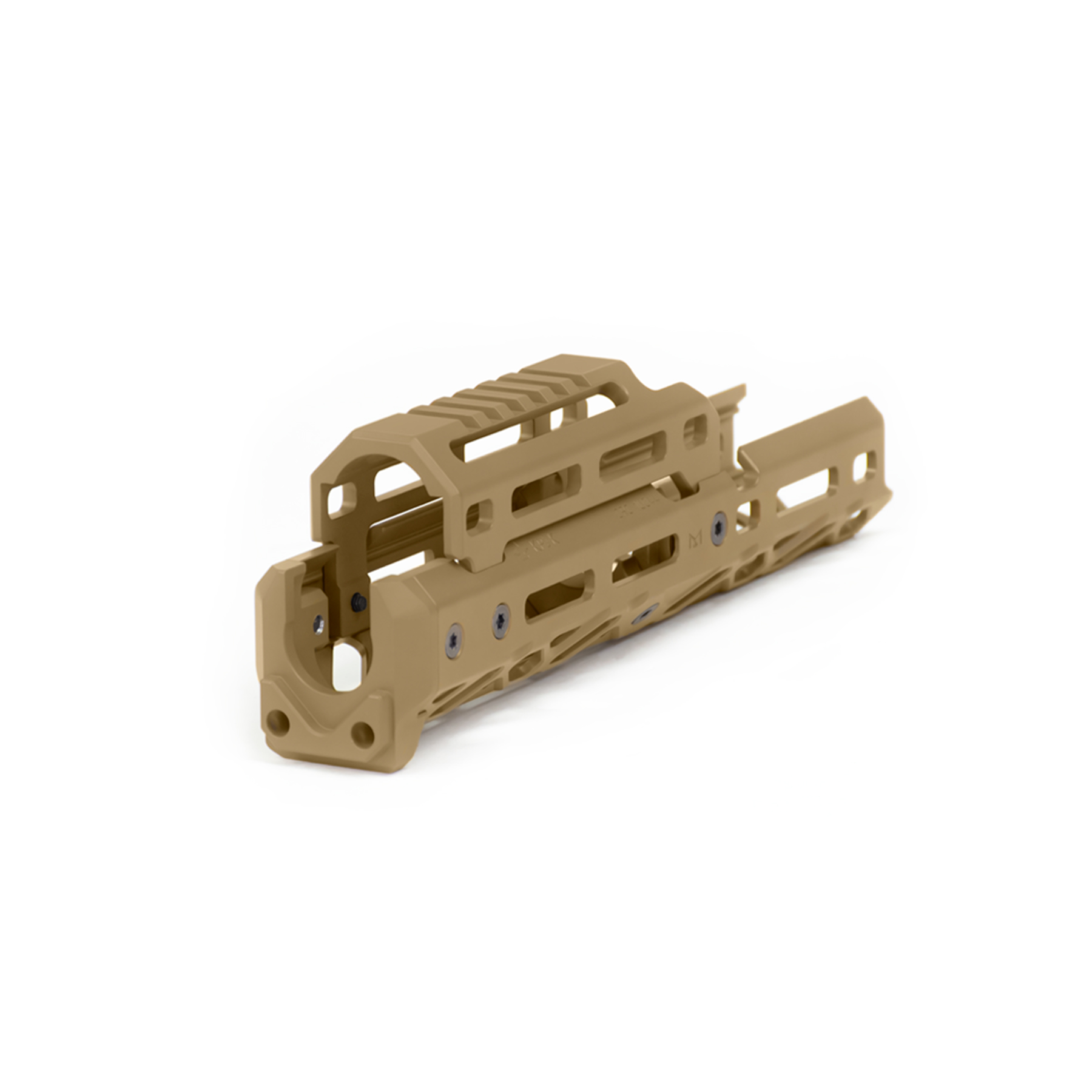 Крук M-Lock цівка для АКС-74У коротка верхні накладка Coyote (1U044A) Крук M-Lock цівка для АКС-74У коротка верхні накладка Coyote (1U044A) — изображение 9