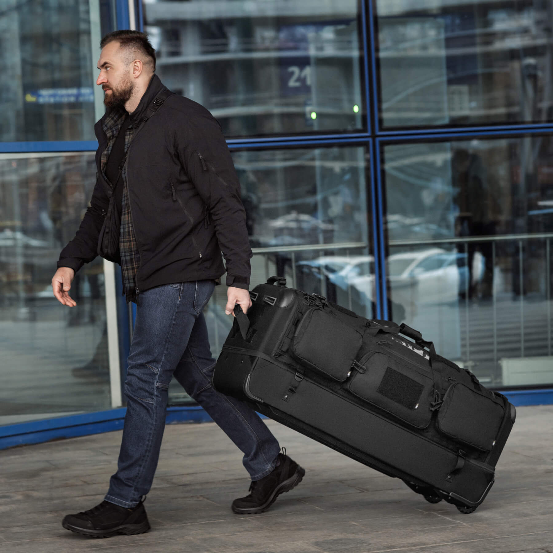 M-Tac сумка транспортна 185л Black M-Tac сумка транспортна 185л Black - Зображення 17