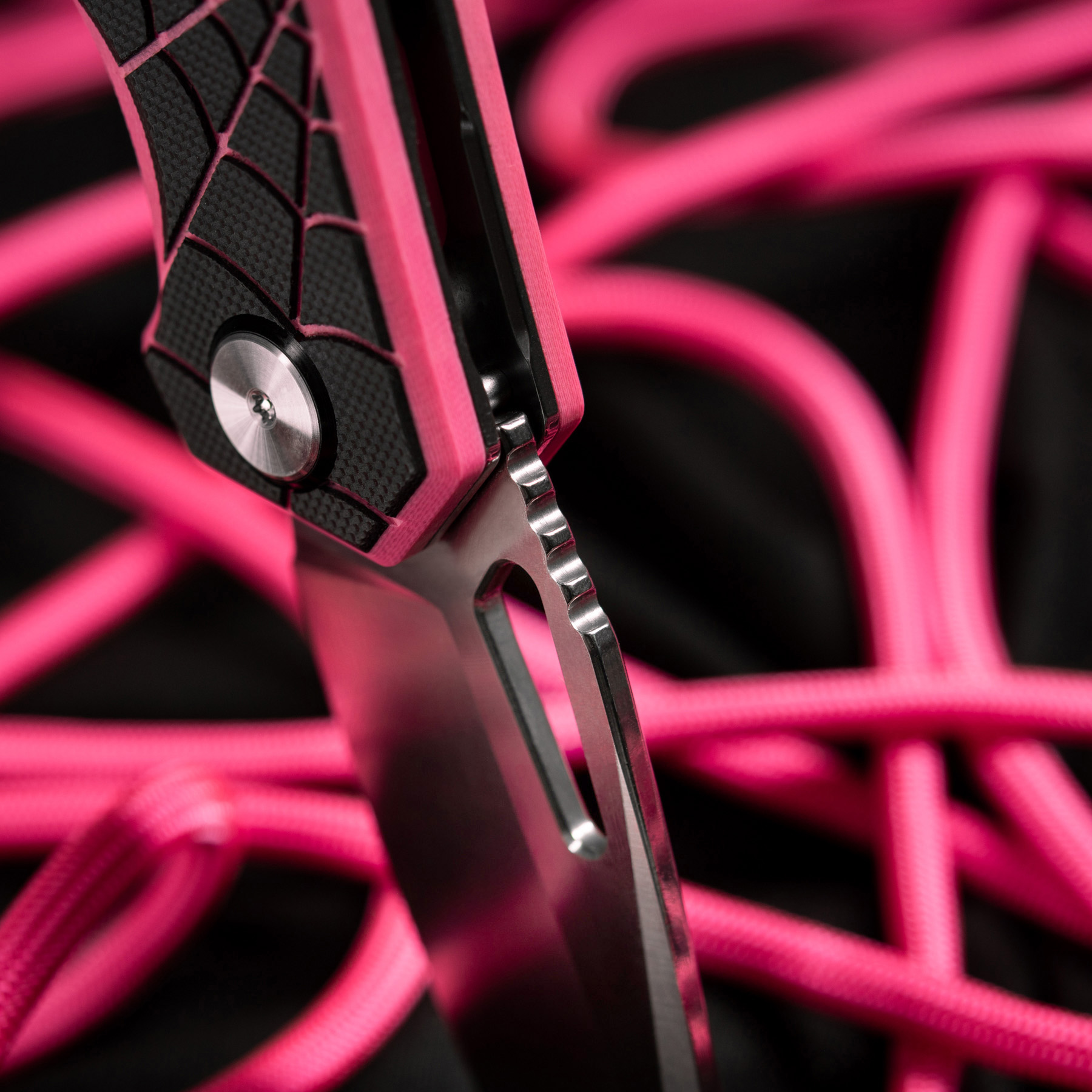 M-Tac ніж складний Type 12 Spider Web Black/Pink/Steel M-Tac ніж складний Type 12 Spider Web Black/Pink/Steel - Зображення 15