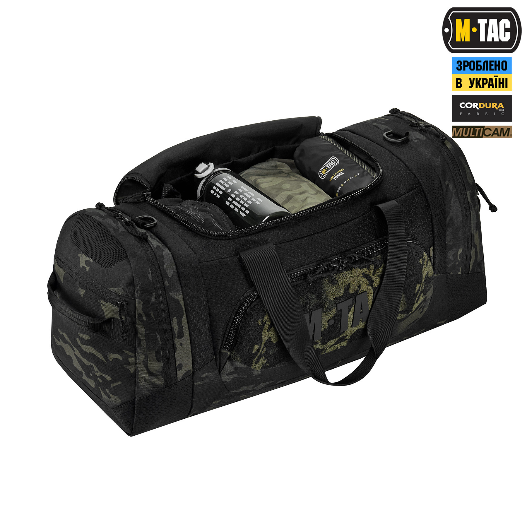 M-Tac сумка-баул Sport 45л Elite Multicam Black M-Tac сумка-баул Sport 45л Elite Multicam Black - Зображення 8