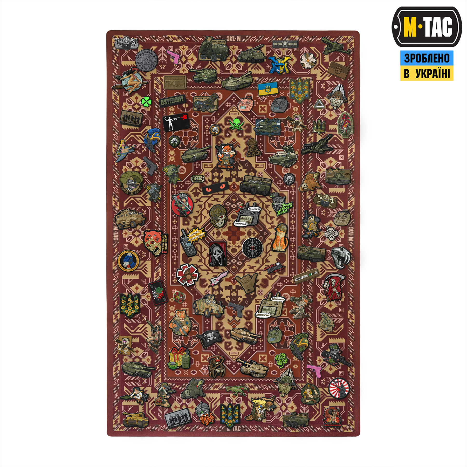 M-Tac панель для нашивок Килим 845x1350 Full Color M-Tac панель для нашивок Килим 845x1350 Full Color - Зображення 3