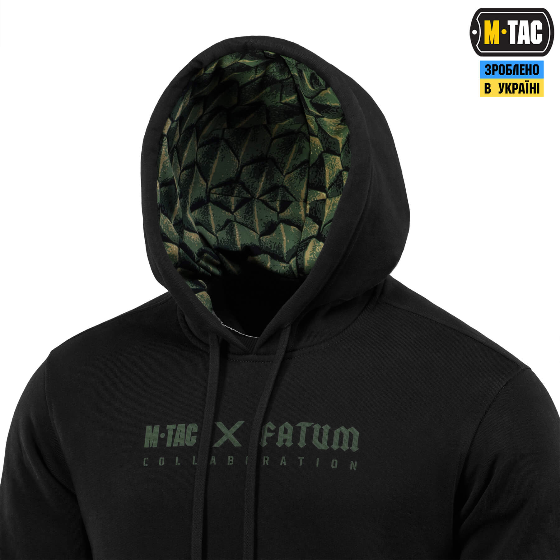 M-Tac кофта Hoodie Cotton Hard Fatum Black M-Tac кофта Hoodie Cotton Hard Fatum Black - Зображення 7
