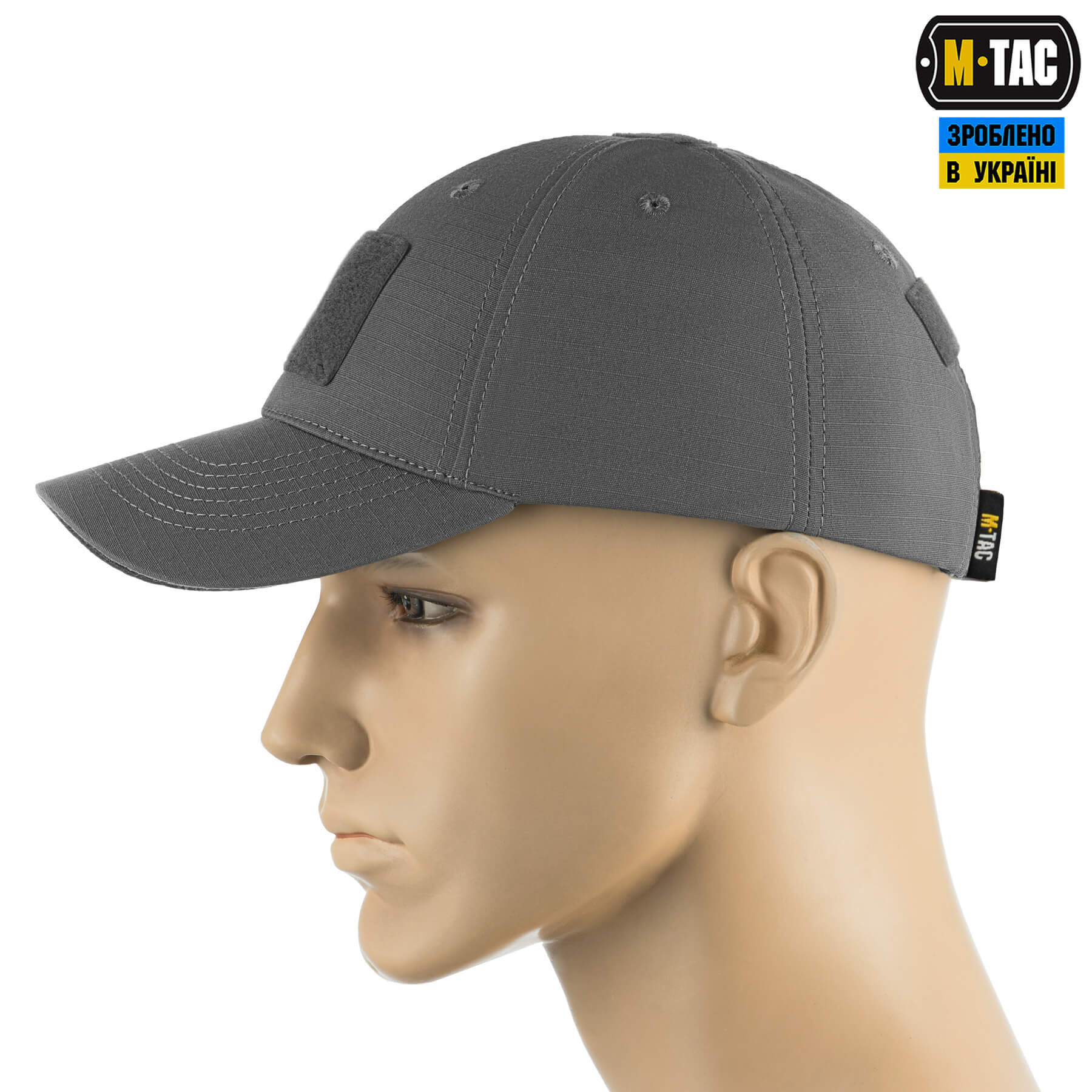 M-Tac бейсболка тактична Elite Flex ріп-стоп Wolf Grey M-Tac бейсболка тактична Elite Flex ріп-стоп Wolf Grey - Зображення 2
