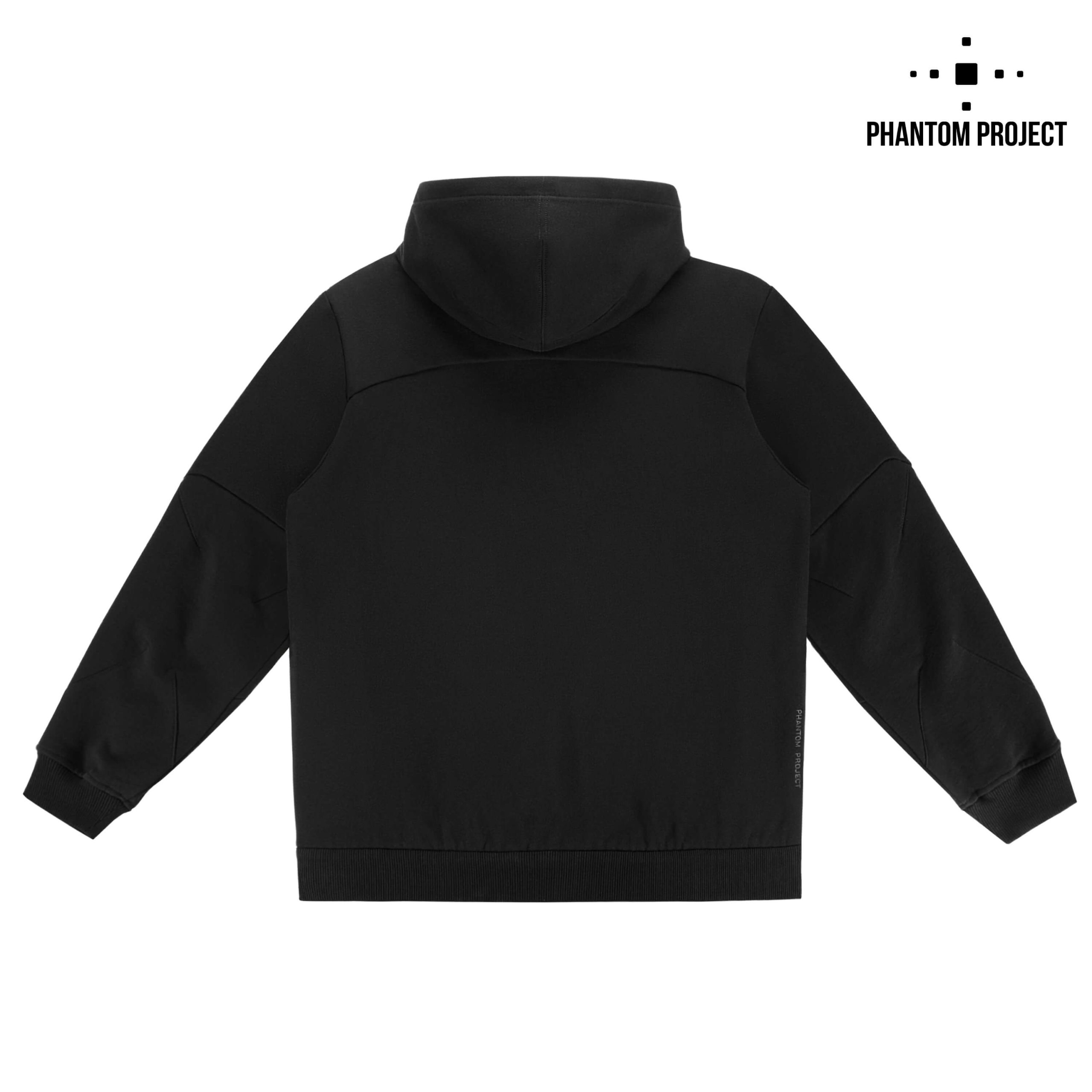 Phantom Project/M-Tac кофта Hoodie Semi-raglan Washed Cotton Black Phantom Project/M-Tac кофта Hoodie Semi-raglan Washed Cotton Black — изображение 2