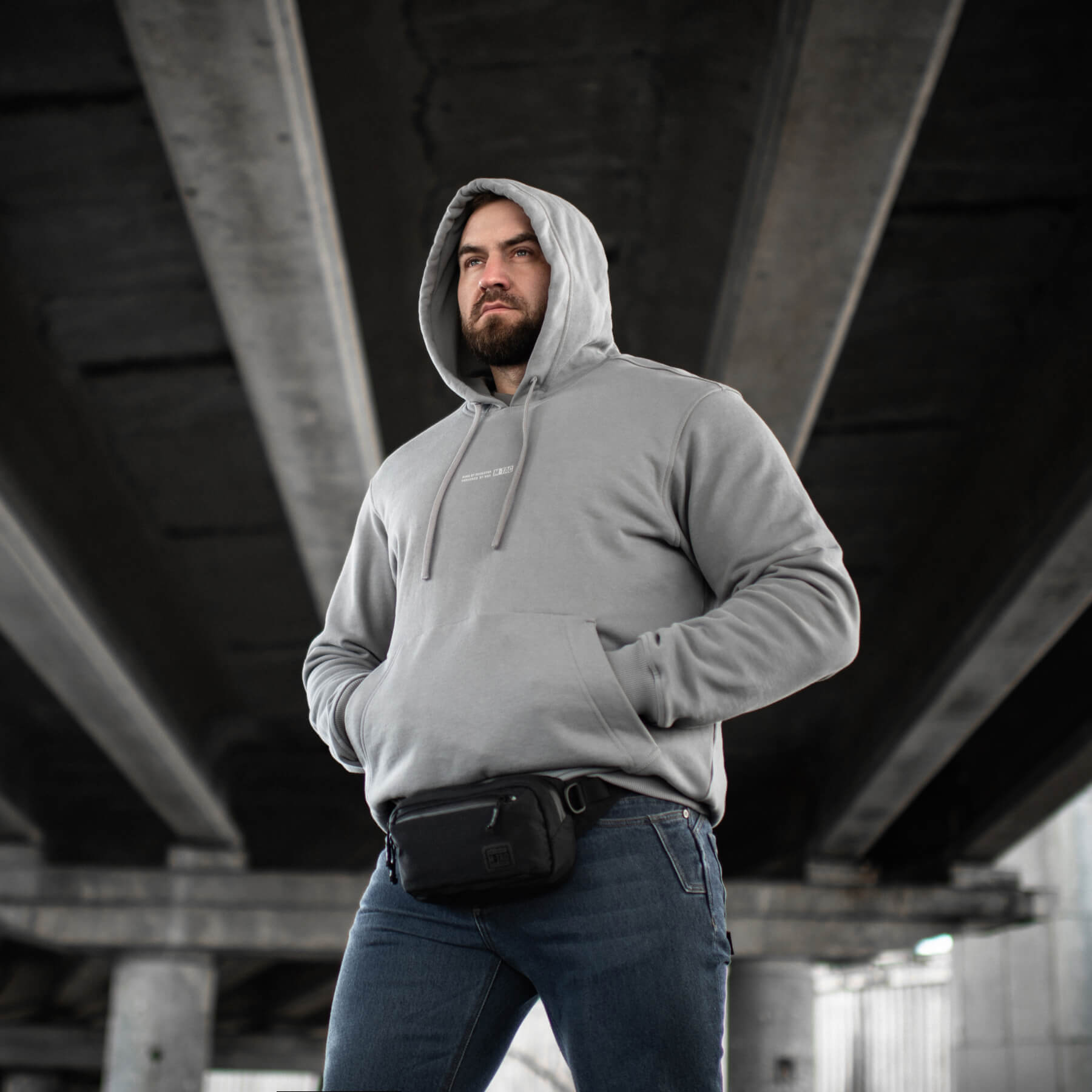 M-Tac кофта Hoodie Born by Revolution Oversize Hard Light Grey M-Tac кофта Hoodie Born by Revolution Oversize Hard Light Grey - Зображення 18