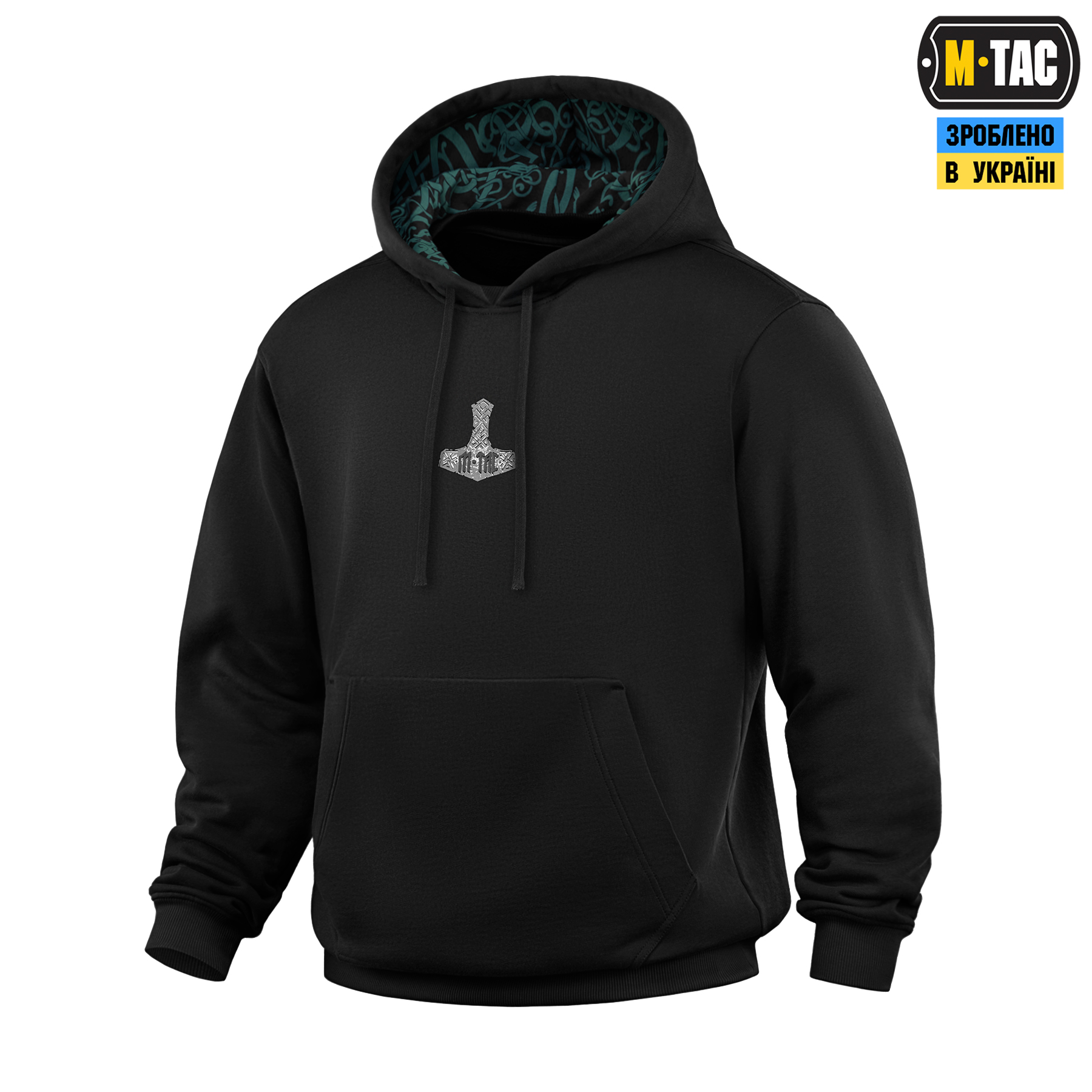 M-Tac кофта Hoodie Ragnarok Cotton Hard Black M-Tac кофта Hoodie Ragnarok Cotton Hard Black — изображение 2