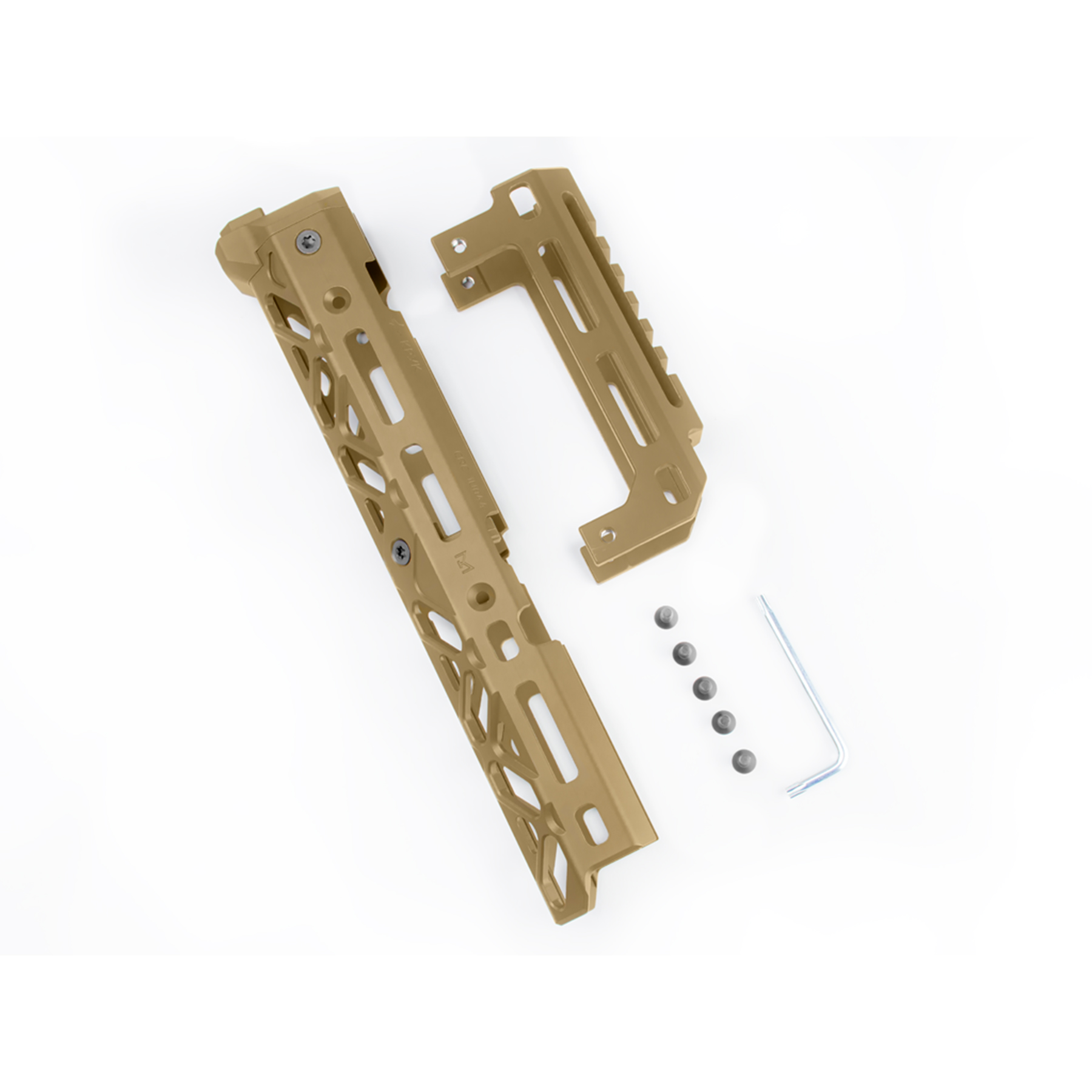 Крук M-Lock цівка для АКС-74У коротка верхні накладка Coyote (1U044A) Крук M-Lock цівка для АКС-74У коротка верхні накладка Coyote (1U044A) — изображение 12