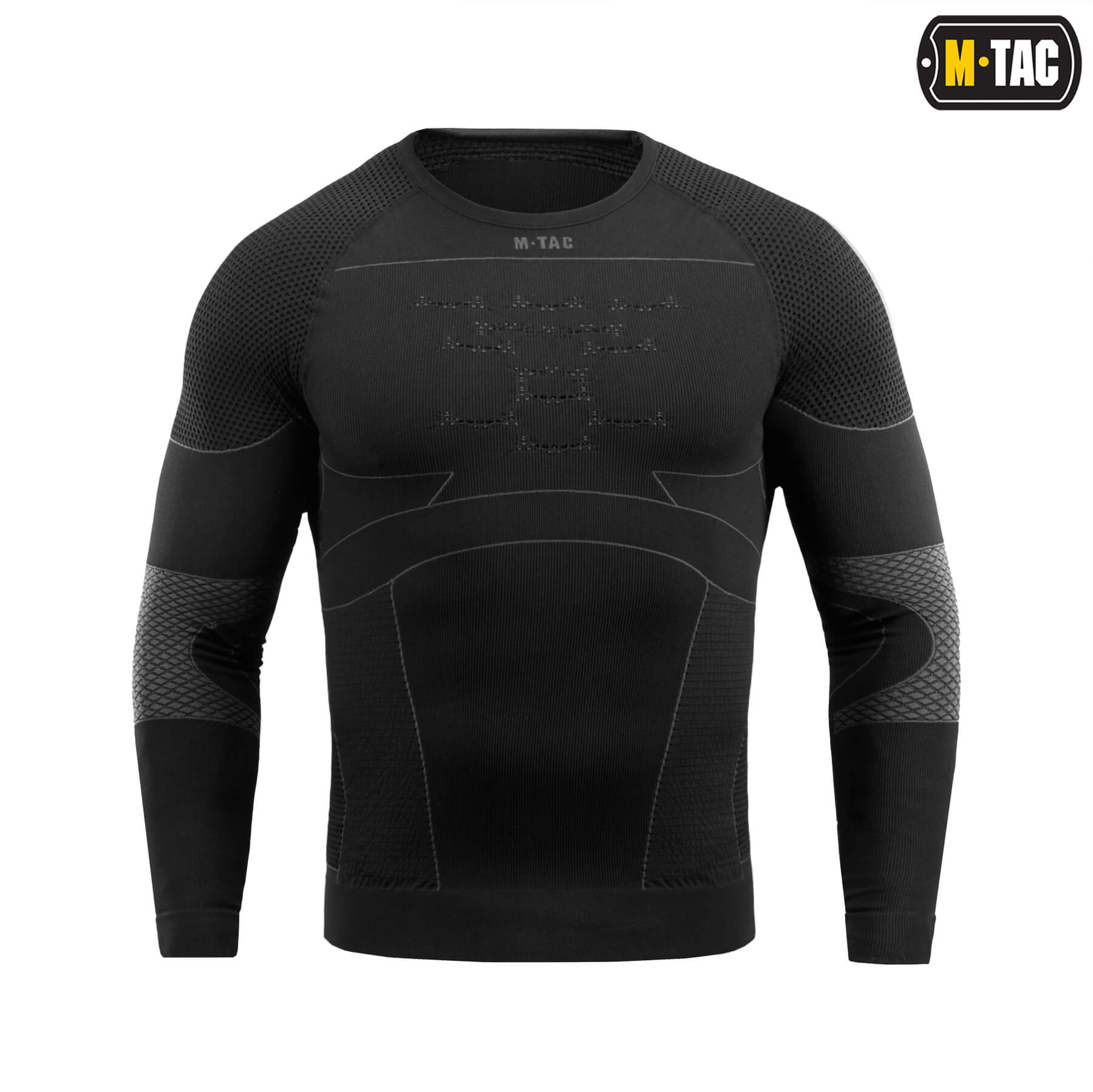 M-Tac термосорочка компресійна Black/Dark Grey M-Tac термосорочка компресійна Black/Dark Grey - Зображення 2