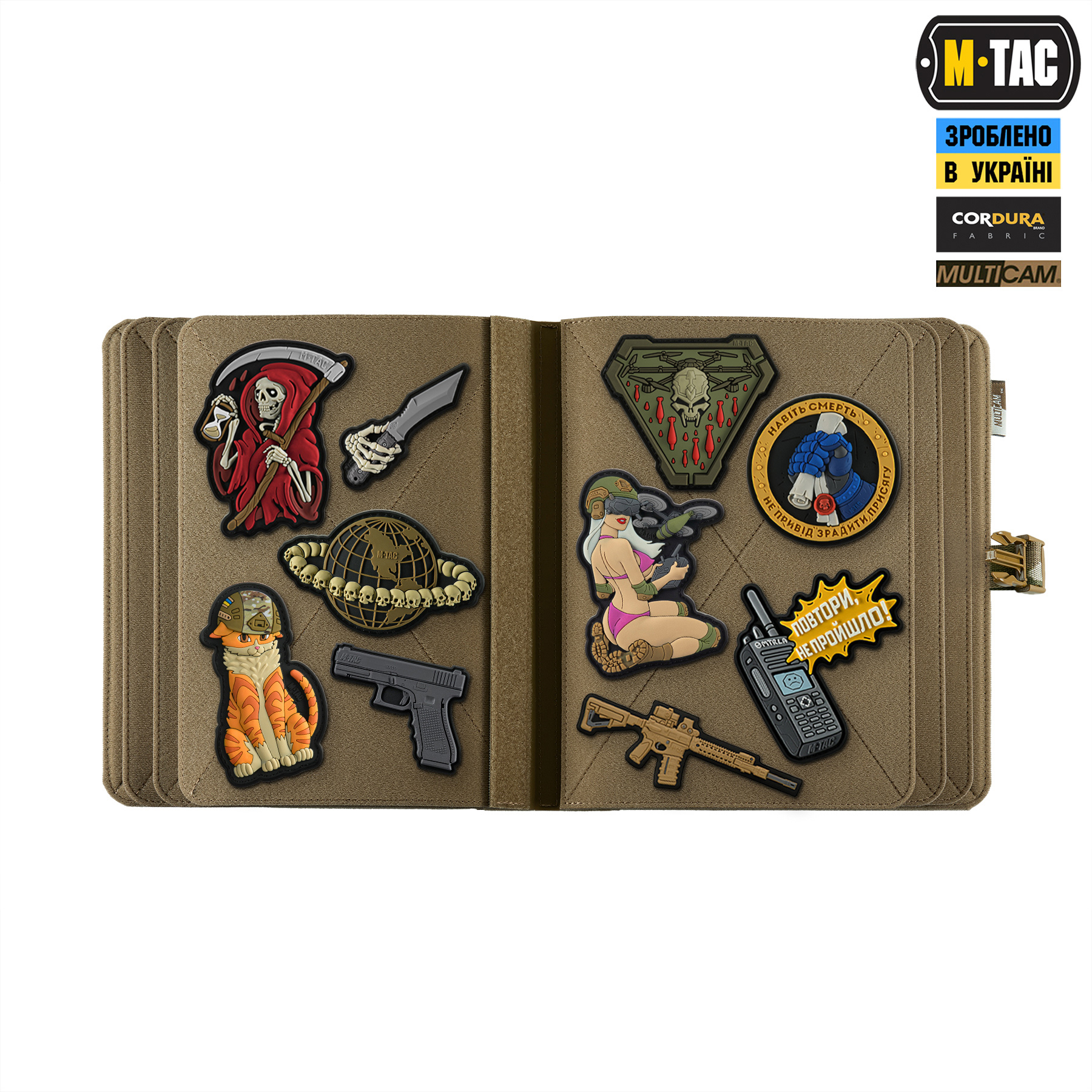 M-Tac альбом Patch Book Elite Multicam M-Tac альбом Patch Book Elite Multicam - Зображення 6