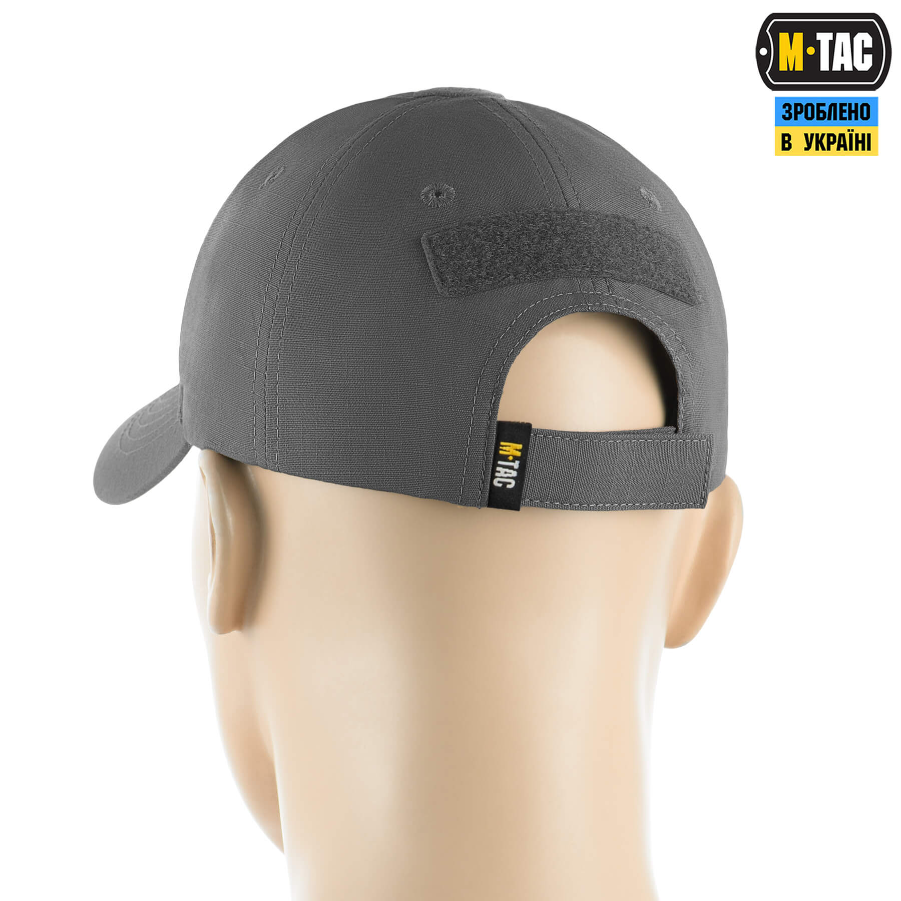 M-Tac бейсболка тактична Elite Flex ріп-стоп Wolf Grey M-Tac бейсболка тактична Elite Flex ріп-стоп Wolf Grey - Зображення 3