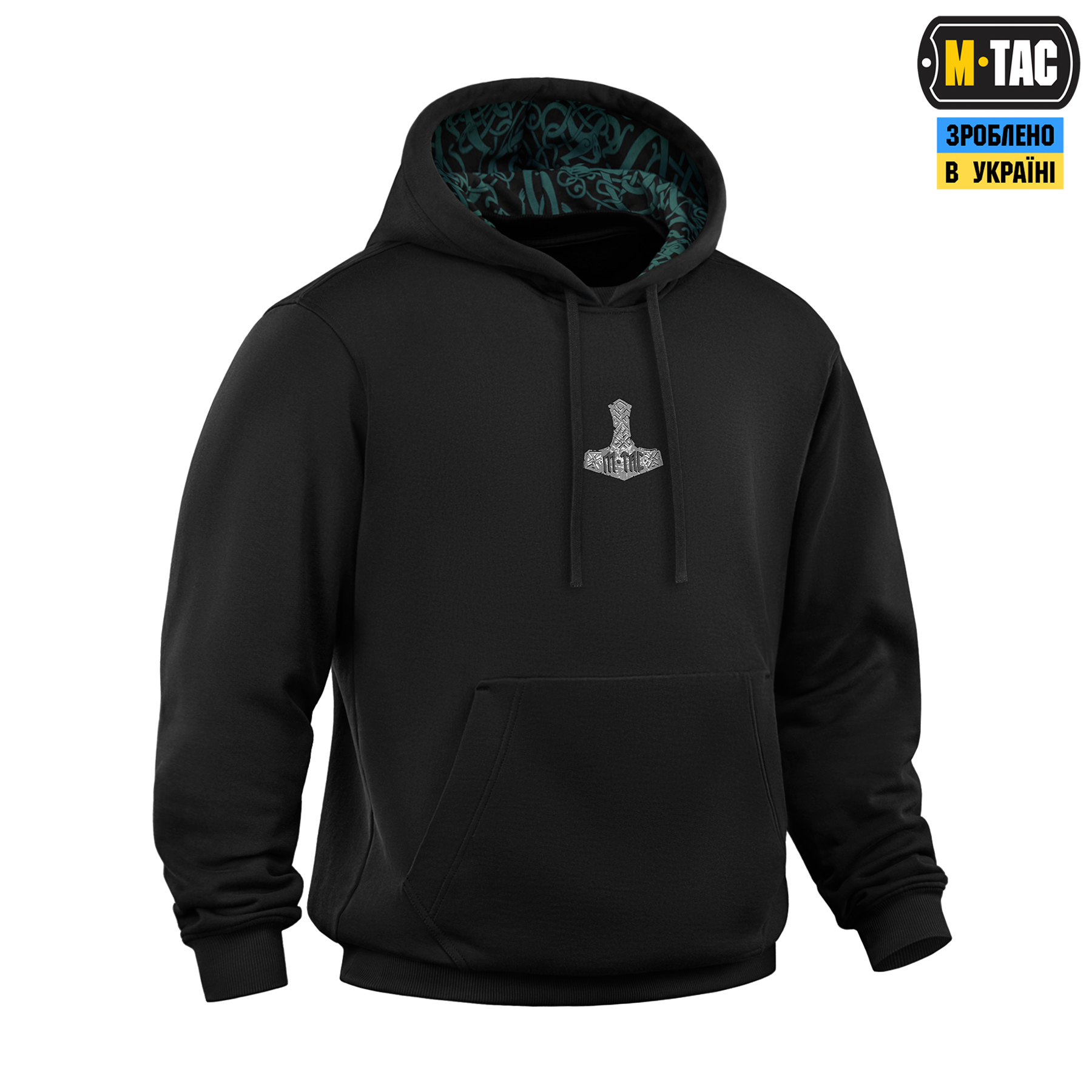 M-Tac кофта Hoodie Ragnarok Cotton Hard Black M-Tac кофта Hoodie Ragnarok Cotton Hard Black — изображение 4