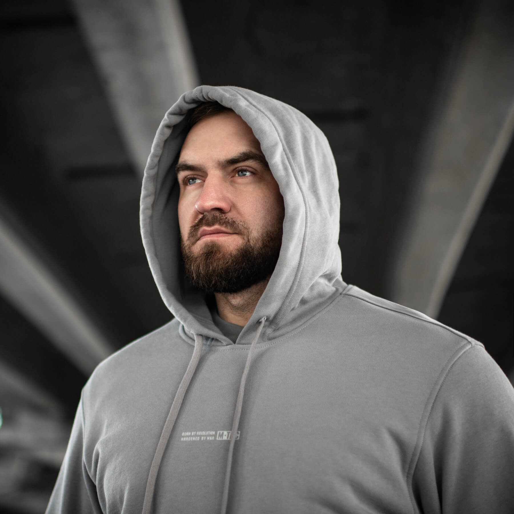 M-Tac кофта Hoodie Born by Revolution Oversize Hard Light Grey M-Tac кофта Hoodie Born by Revolution Oversize Hard Light Grey - Зображення 13