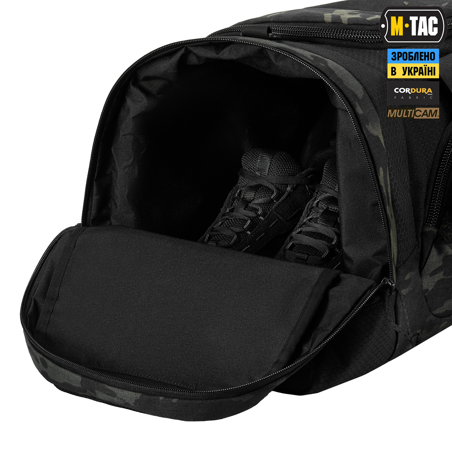 M-Tac сумка-баул Sport 45л Elite Multicam Black M-Tac сумка-баул Sport 45л Elite Multicam Black - Зображення 6