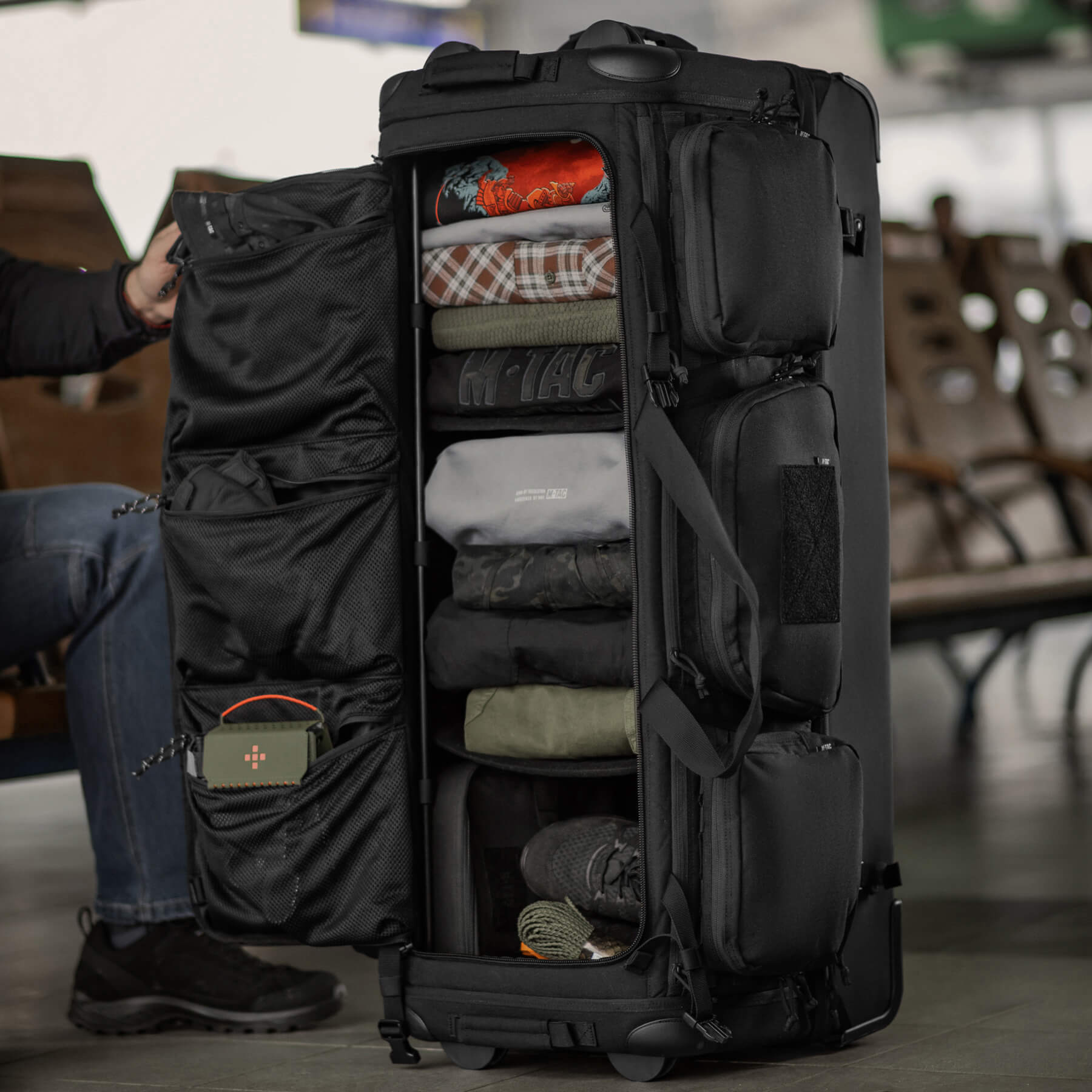 M-Tac сумка транспортна 185л Black M-Tac сумка транспортна 185л Black - Зображення 49