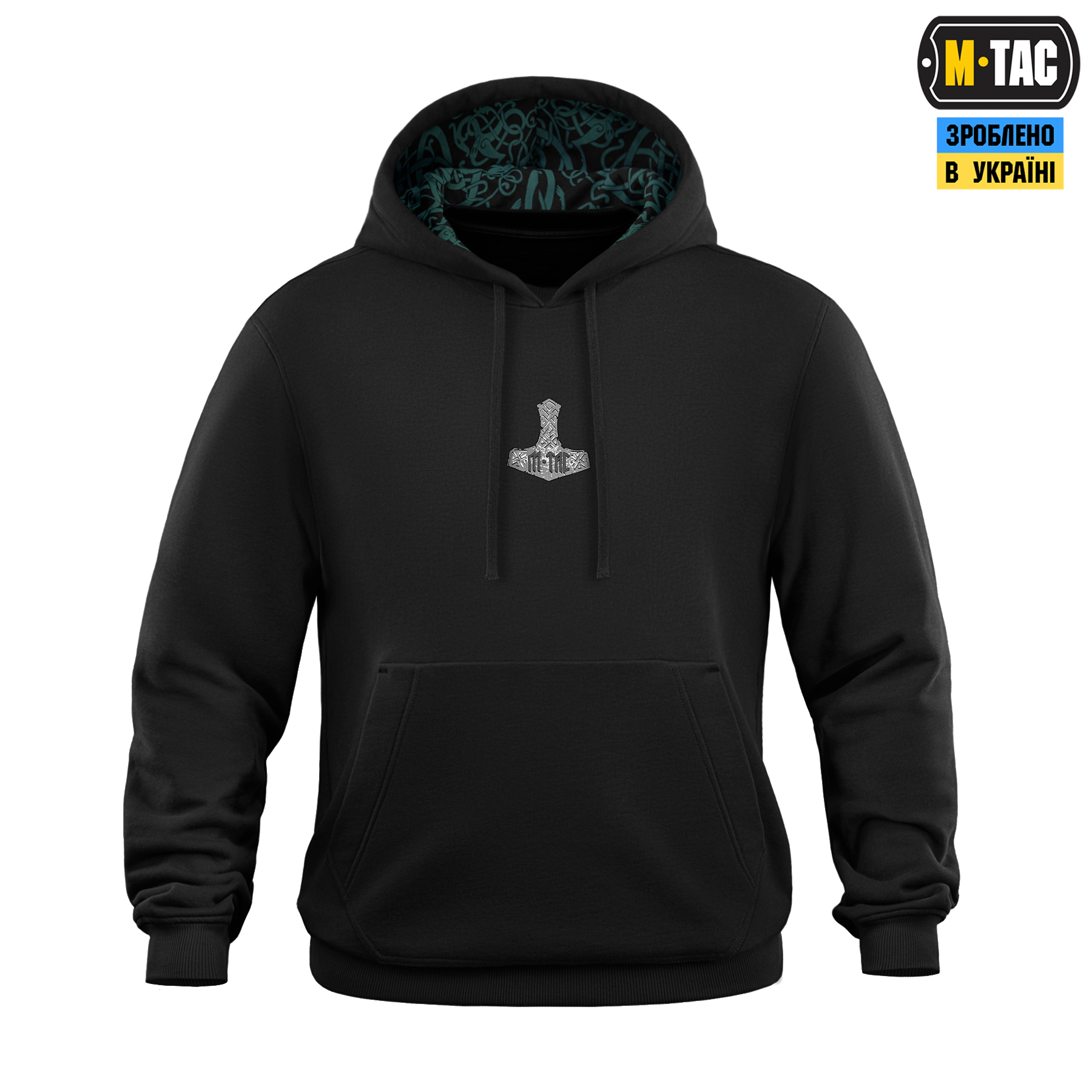 M-Tac кофта Hoodie Ragnarok Cotton Hard Black M-Tac кофта Hoodie Ragnarok Cotton Hard Black — изображение 3