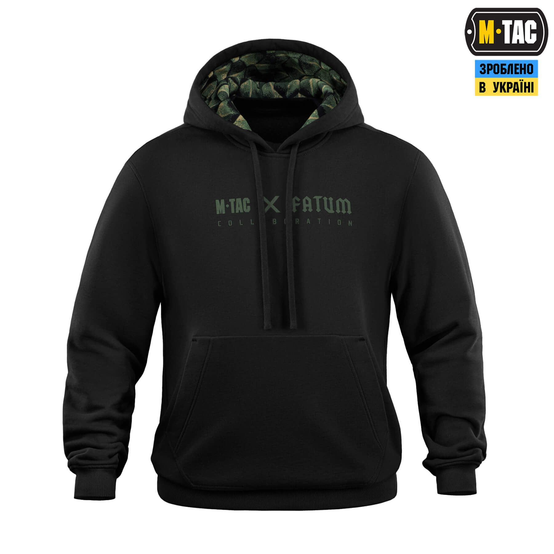 M-Tac кофта Hoodie Cotton Hard Fatum Black M-Tac кофта Hoodie Cotton Hard Fatum Black - Зображення 3