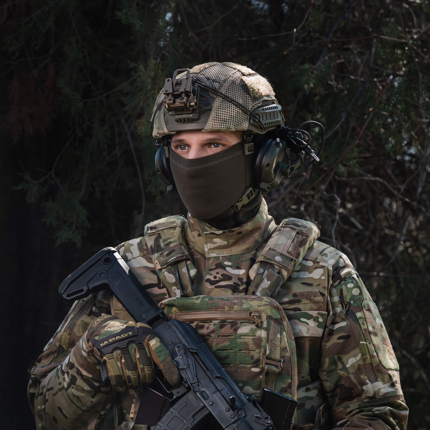 M-Tac шарф-труба анатомічний мікрофліс ріп-стоп Dark Olive M-Tac шарф-труба анатомічний мікрофліс ріп-стоп Dark Olive - Зображення 5