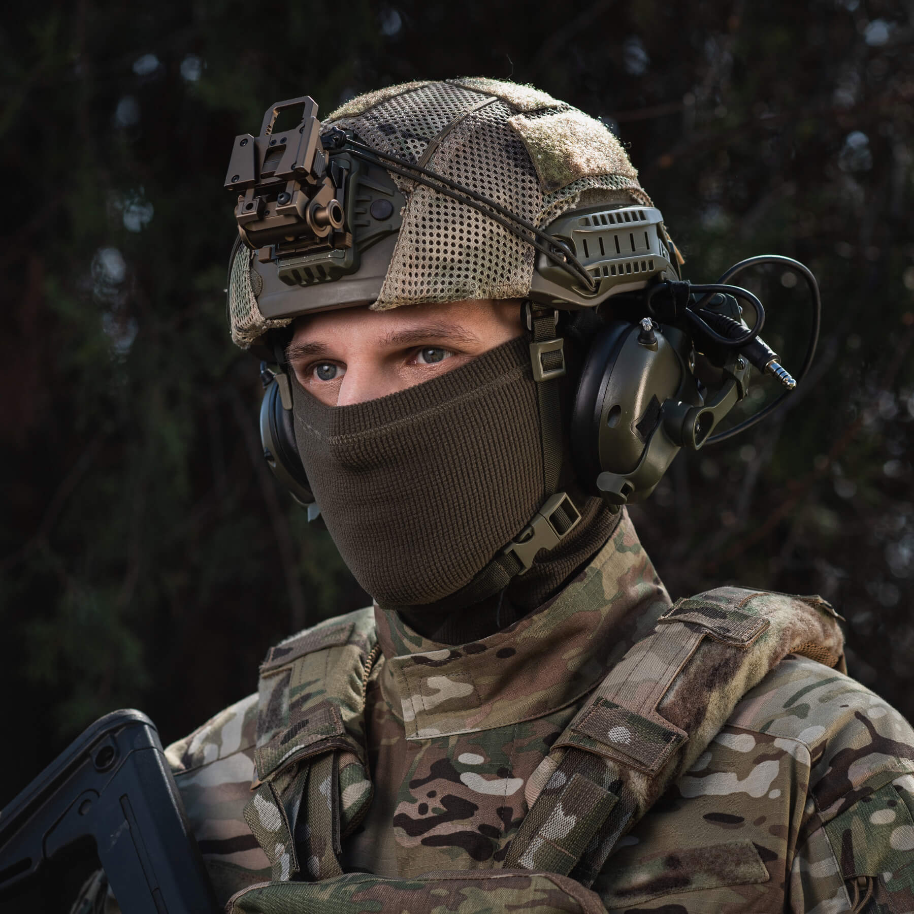 M-Tac шарф-труба анатомічний мікрофліс ріп-стоп Dark Olive M-Tac шарф-труба анатомічний мікрофліс ріп-стоп Dark Olive - Зображення 6