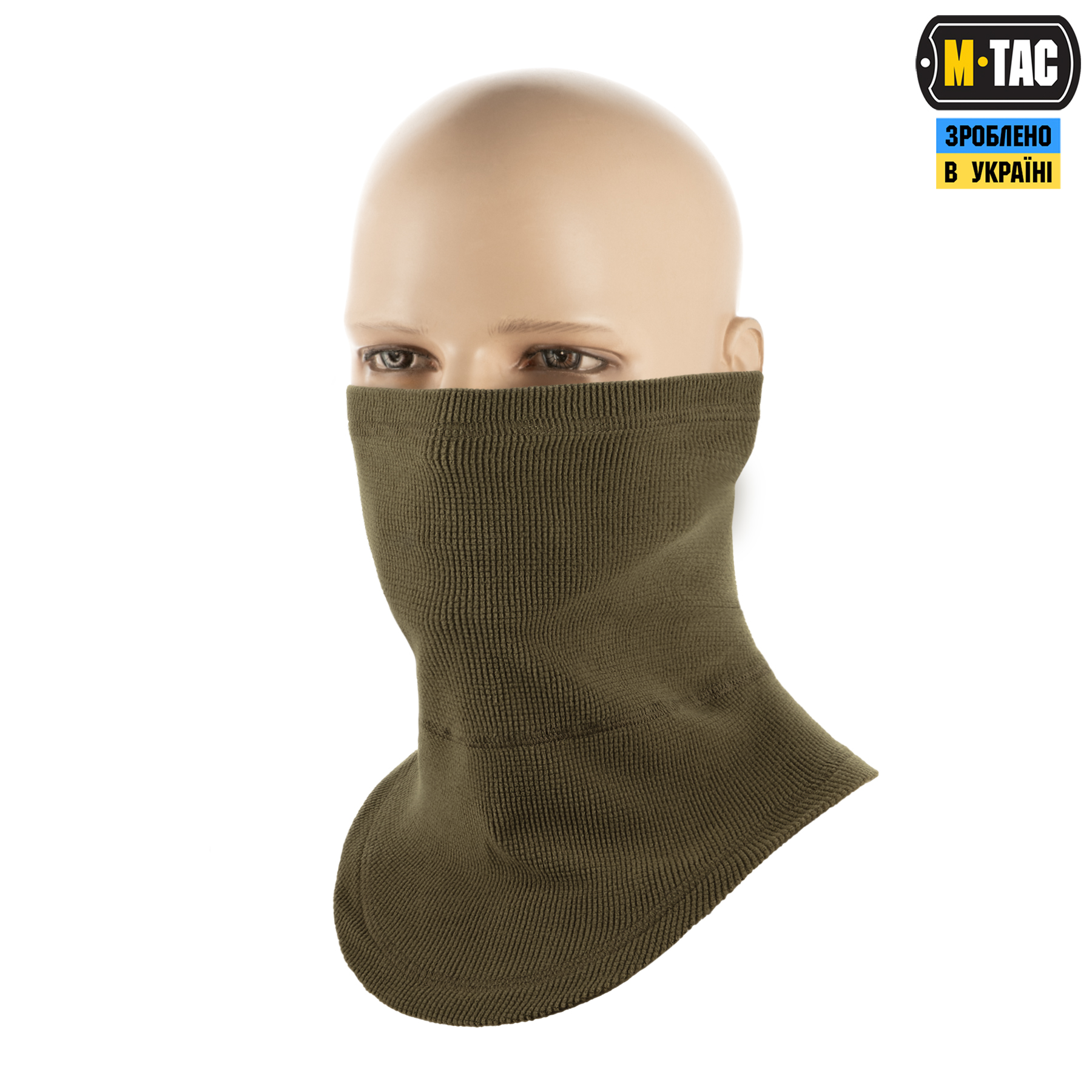 M-Tac шарф-труба анатомічний мікрофліс ріп-стоп Dark Olive M-Tac шарф-труба анатомічний мікрофліс ріп-стоп Dark Olive