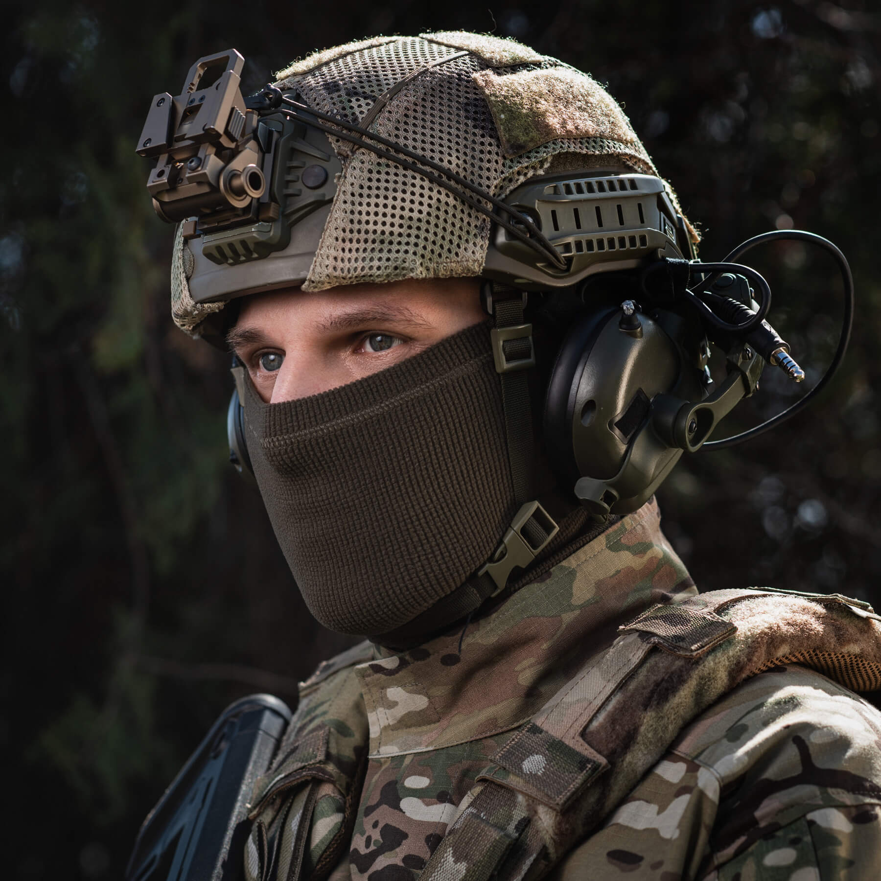 M-Tac шарф-труба анатомічний мікрофліс ріп-стоп Dark Olive M-Tac шарф-труба анатомічний мікрофліс ріп-стоп Dark Olive - Зображення 9