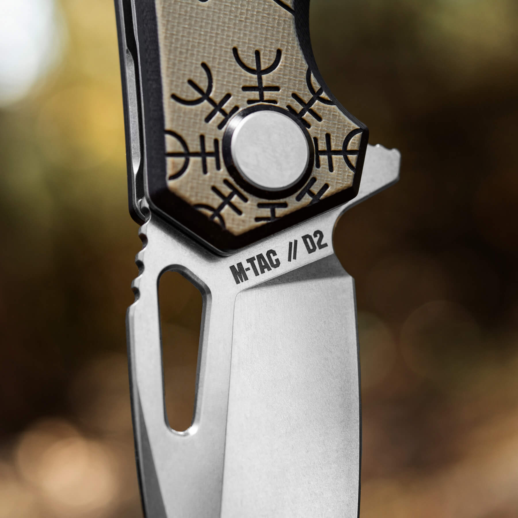 M-Tac ніж складний Type 12 Scandinavian Stonewash Black/Sand M-Tac ніж складний Type 12 Scandinavian Stonewash Black/Sand - Зображення 13