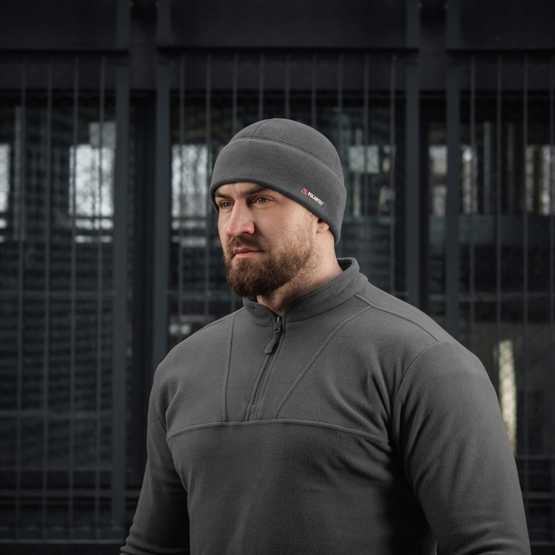 M-Tac шапка Watch Cap Polartec Cold Weather Dark Grey M-Tac шапка Watch Cap Polartec Cold Weather Dark Grey - Зображення 7