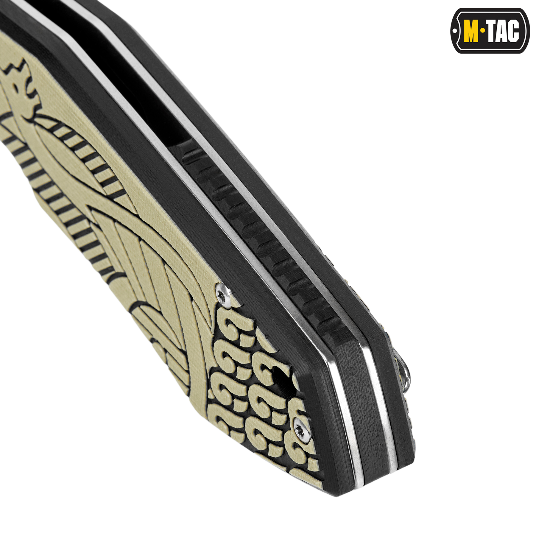 M-Tac ніж складний Type 12 Scandinavian Stonewash Black/Sand M-Tac ніж складний Type 12 Scandinavian Stonewash Black/Sand - Зображення 8
