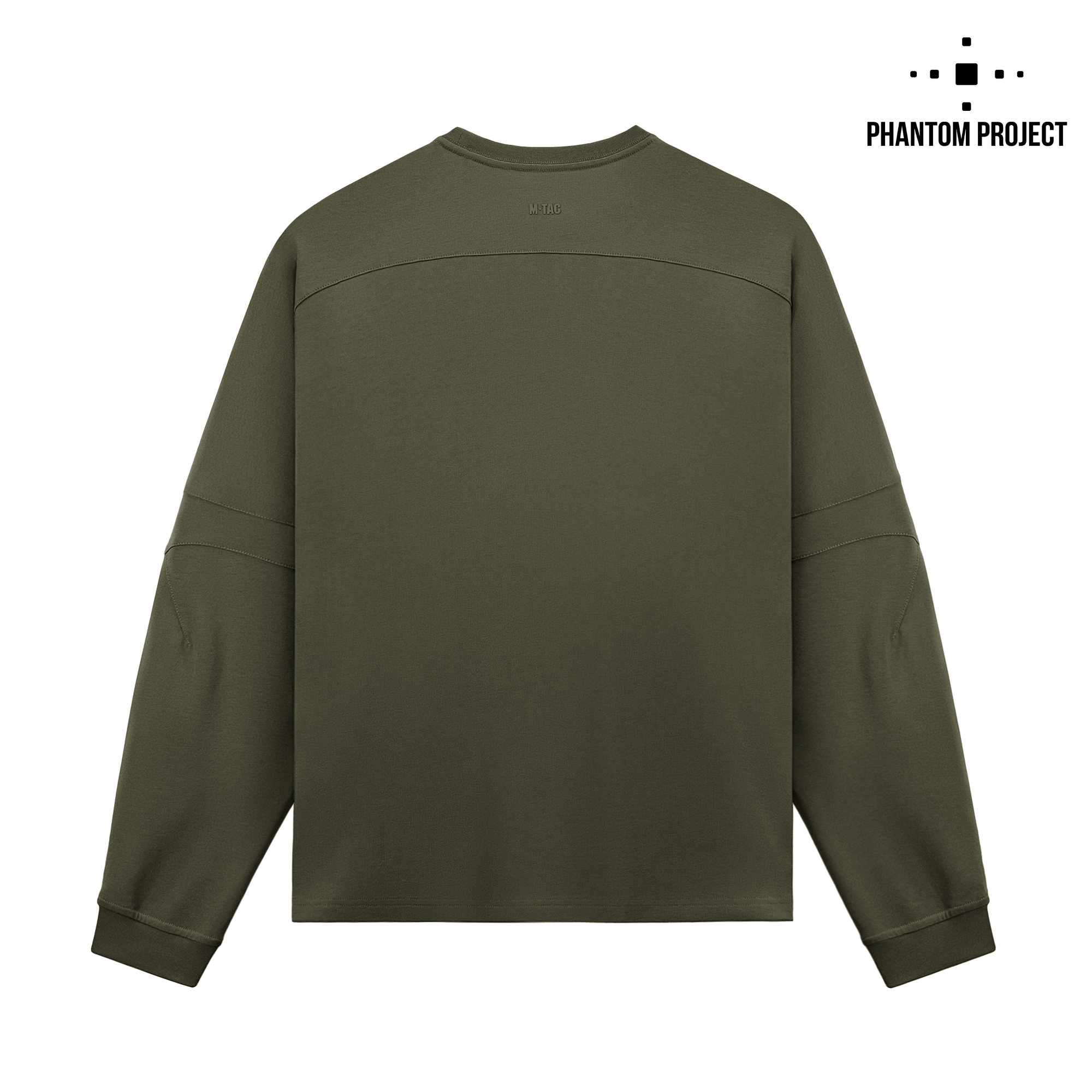 Phantom Project/M-Tac футболка Long Zipper combo Cotton Nylon Ranger Green Phantom Project/M-Tac футболка Long Zipper combo Cotton Nylon Ranger Green - Зображення 2