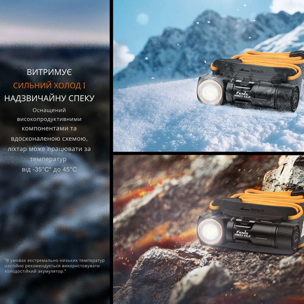 Fenix ліхтар налобний HM23 V2.0 з черв. світл. Fenix ліхтар налобний HM23 V2.0 з черв. світл. — изображение 6