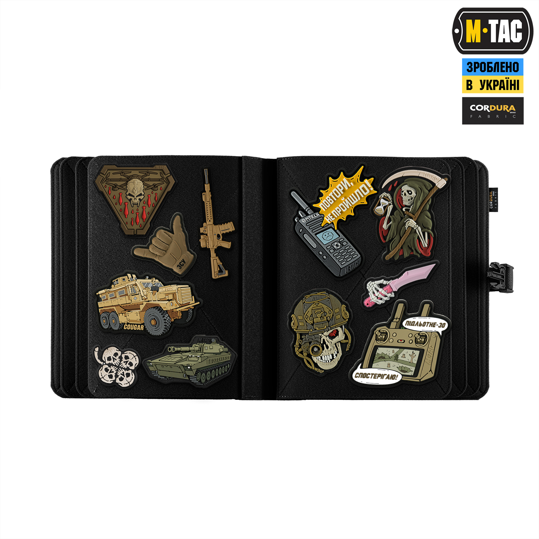 M-Tac альбом Patch Book Elite Black M-Tac альбом Patch Book Elite Black - Зображення 6