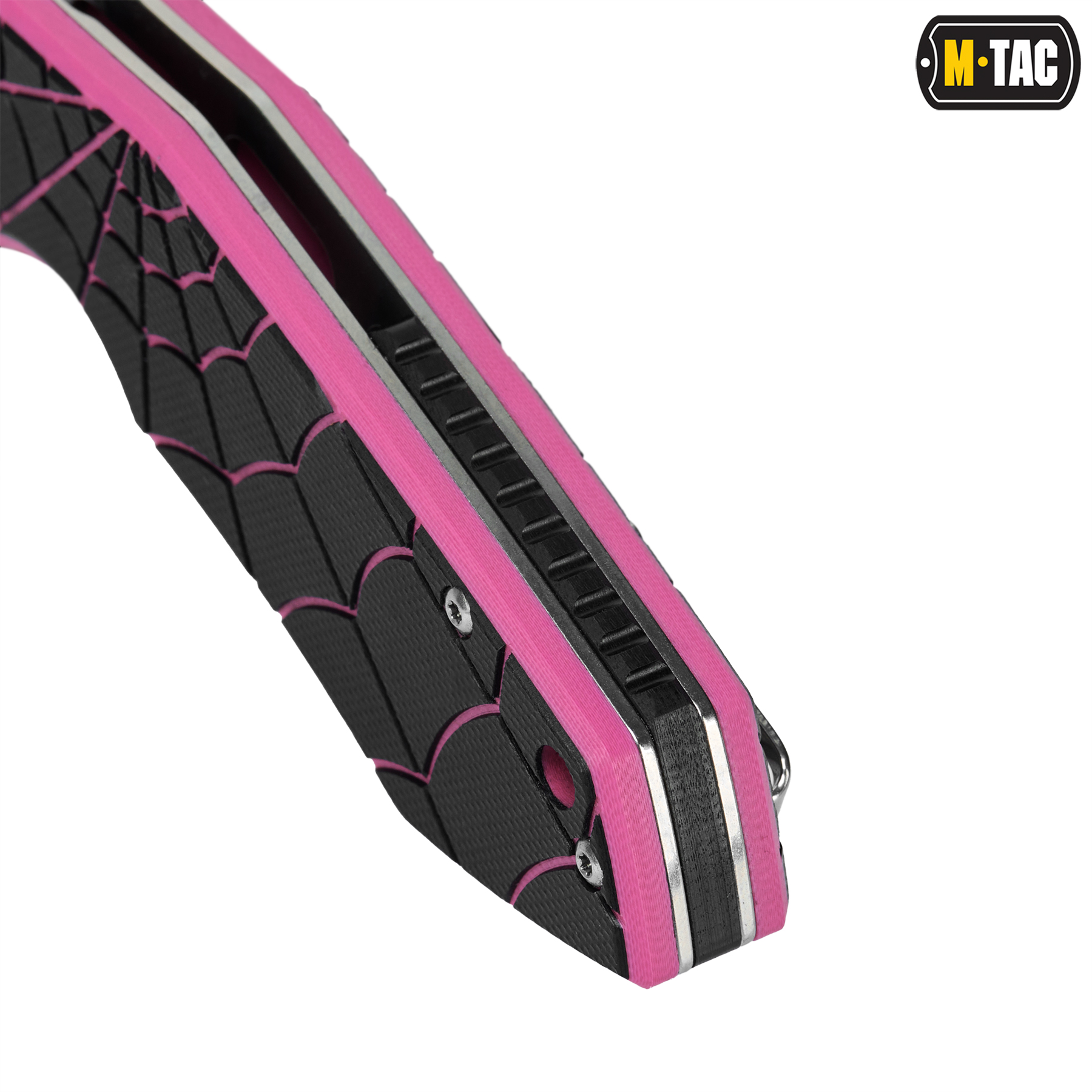 M-Tac ніж складний Type 12 Spider Web Black/Pink/Steel M-Tac ніж складний Type 12 Spider Web Black/Pink/Steel - Зображення 8