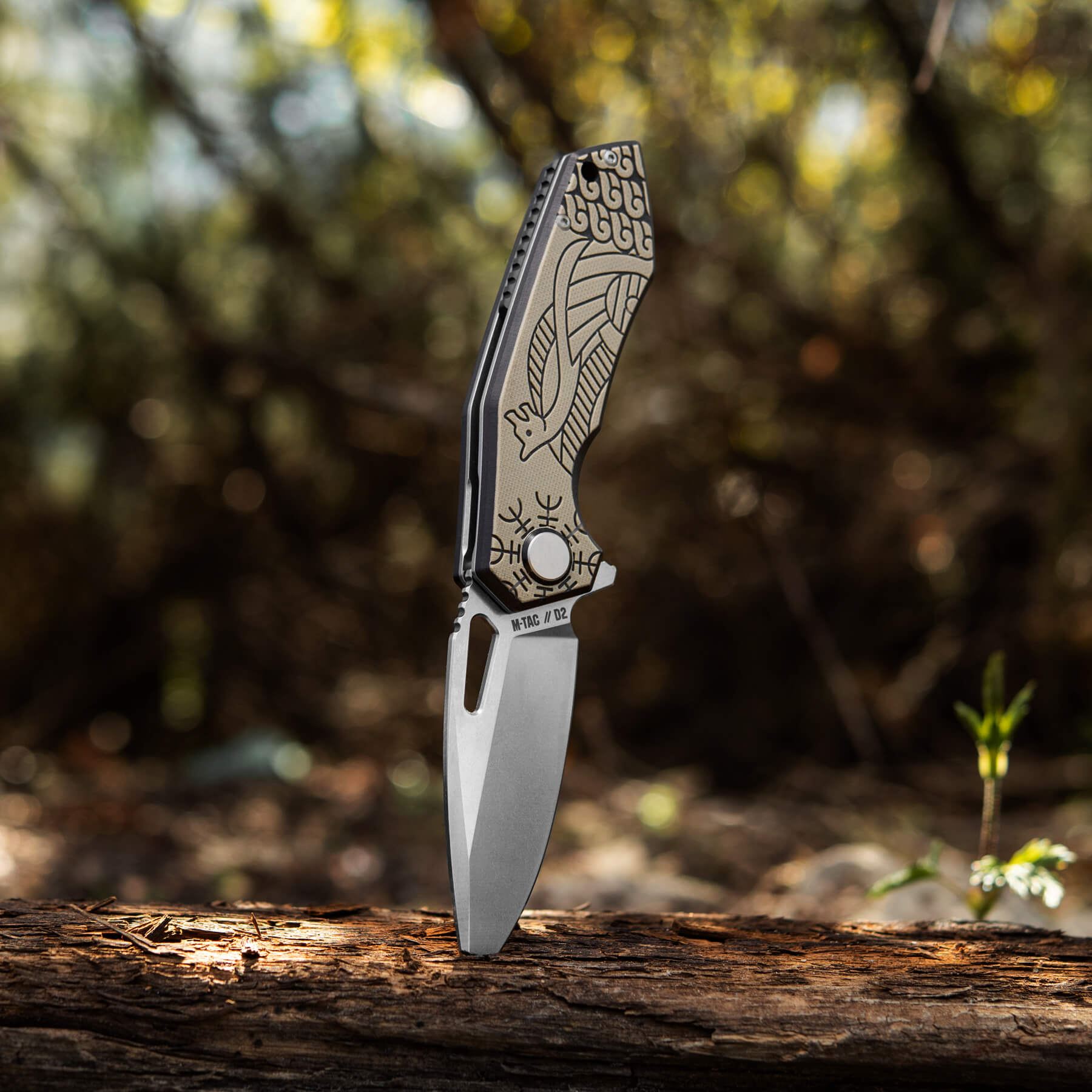 M-Tac ніж складний Type 12 Scandinavian Stonewash Black/Sand M-Tac ніж складний Type 12 Scandinavian Stonewash Black/Sand - Зображення 11